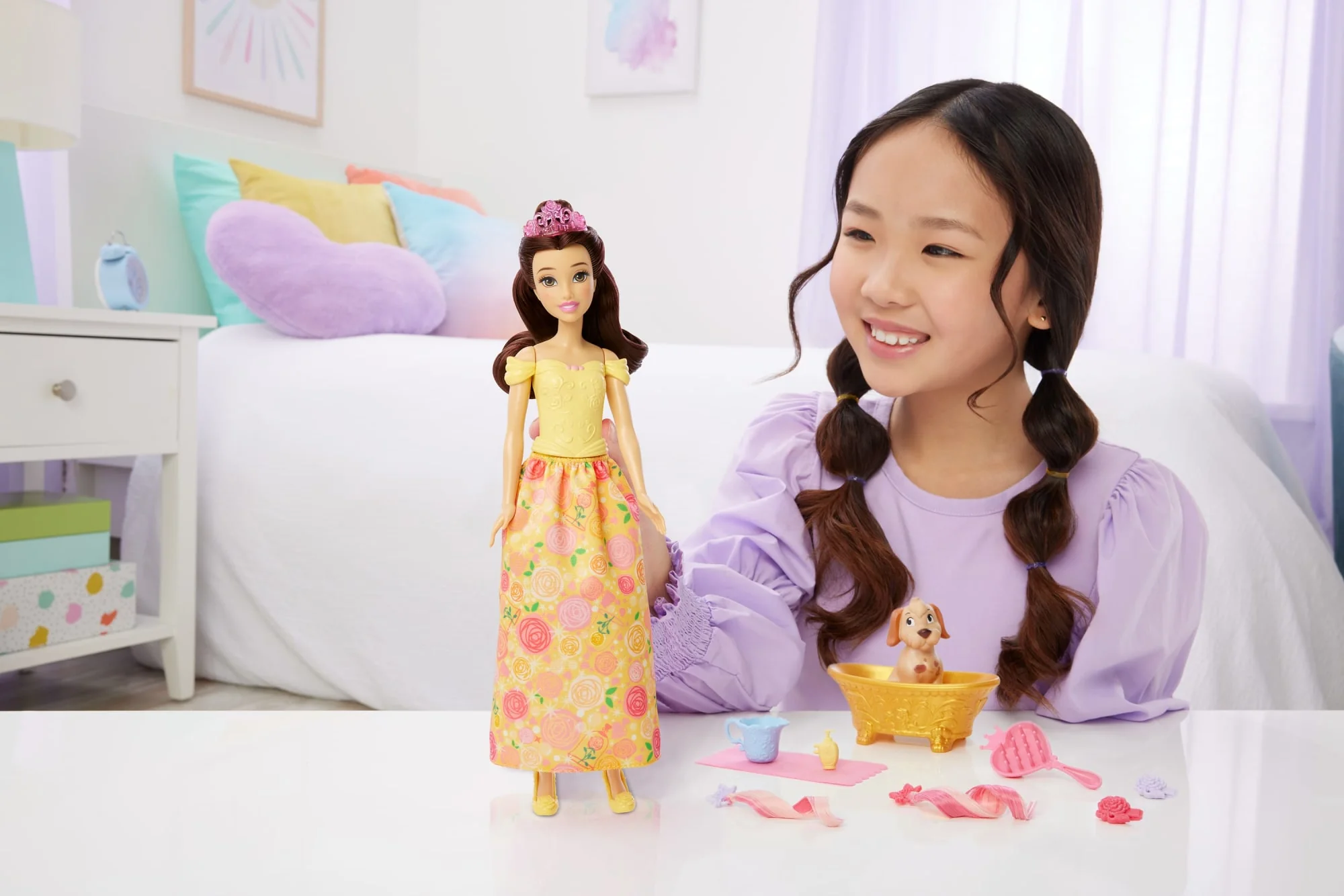 Disney Princesa Set de Juego Hora del Baño con Bella - Image 2