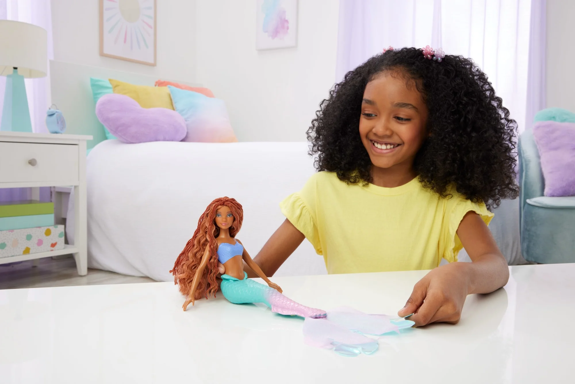 Disney Princess Ariel Mermaid Doll With Sparkling Fin, Inspired By The Little Mermaid (Live Action) - Image 2