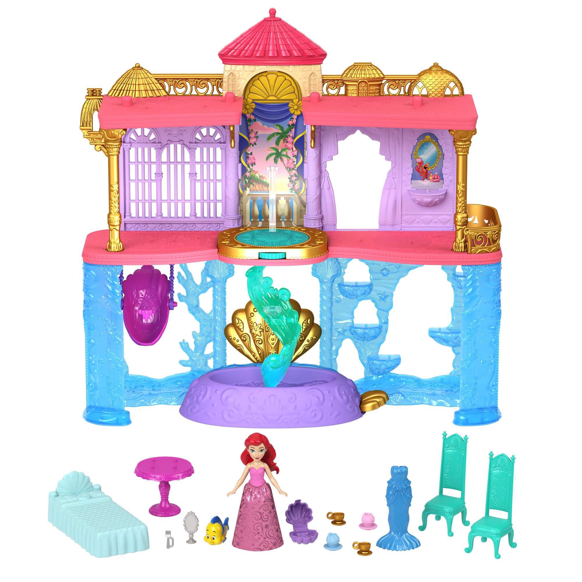 Disney Princess Toys, Ariel's Stacking Castle, Gifts For Kids - Image 6