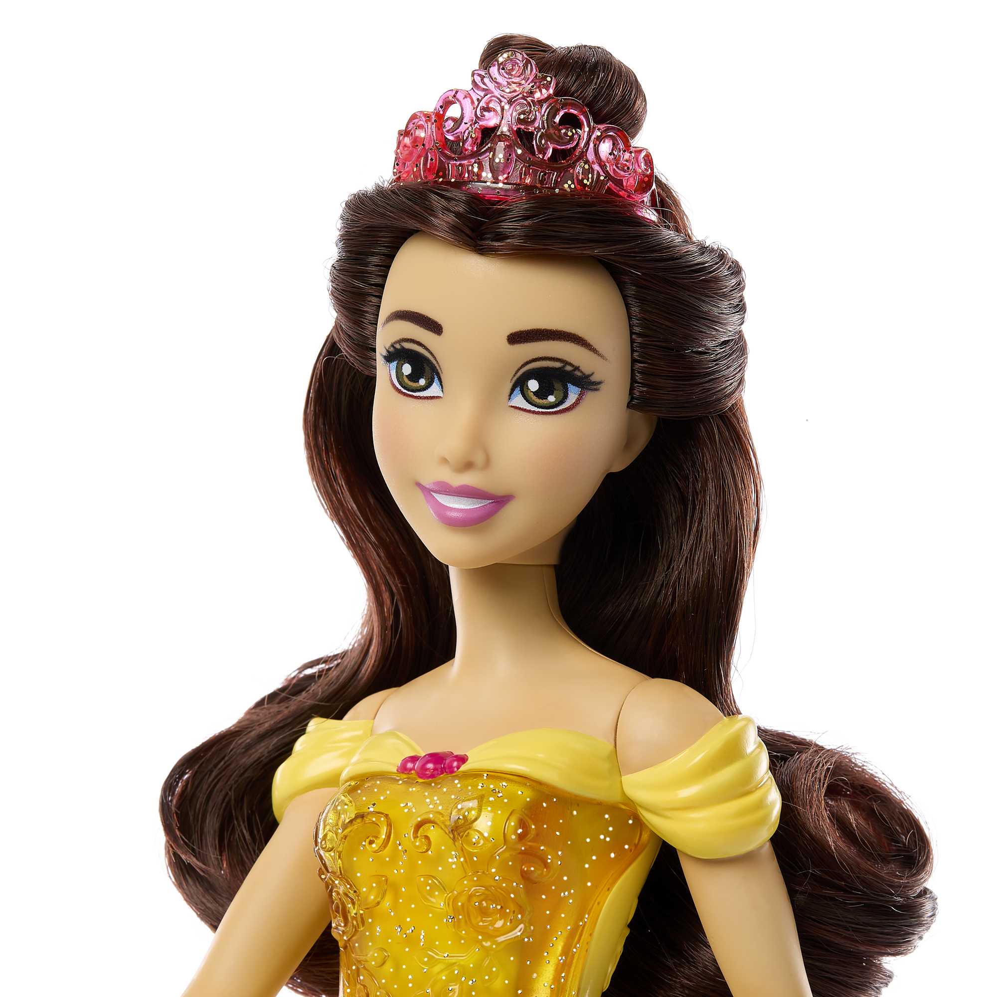 Disney Princess Belle Doll With Sparkling Fashion & Accessories, Inspired By Beauty & The Beast - Image 3