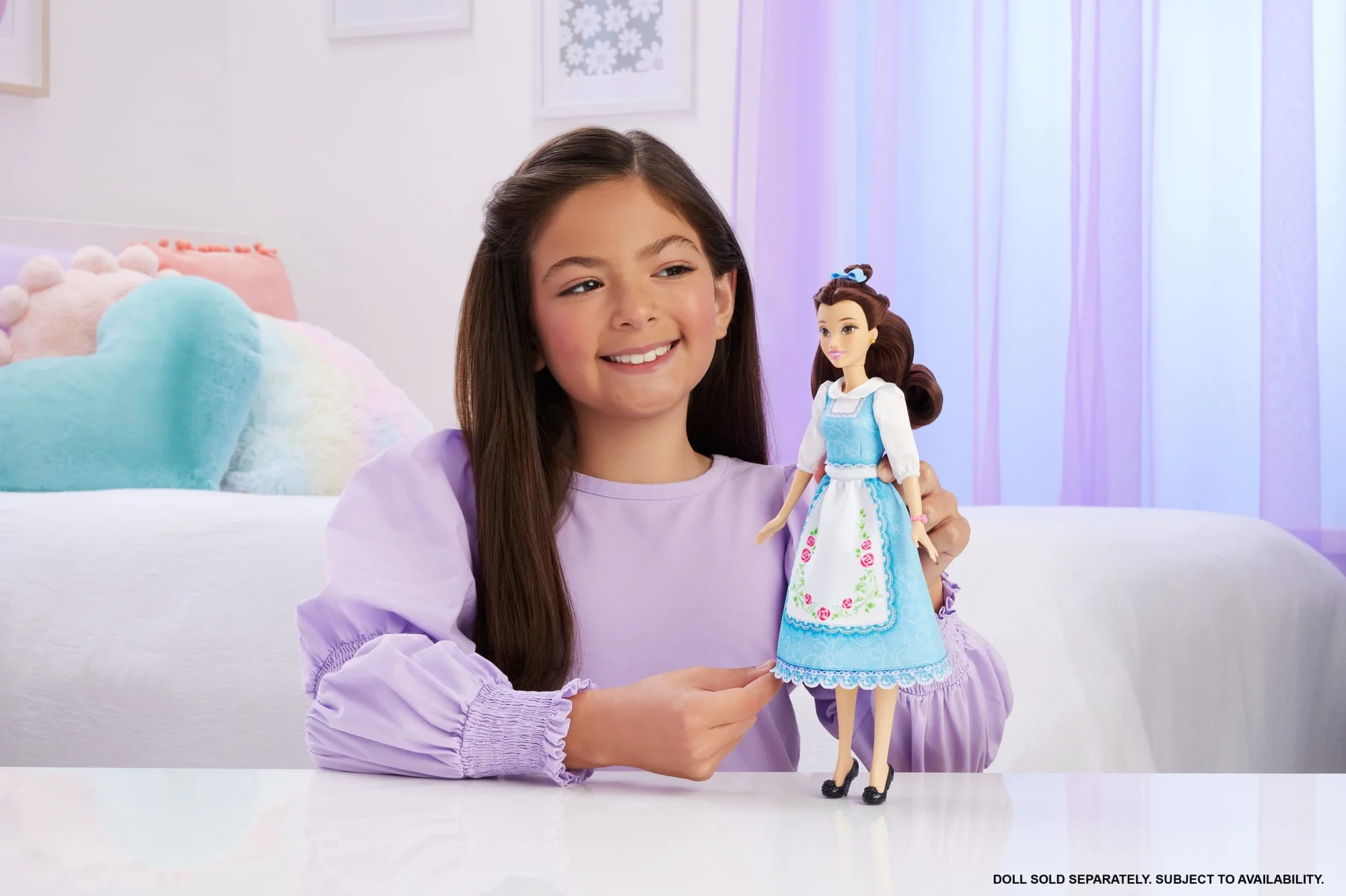Disney Princess Enchanted Stories Belle Clothing, Town Fashion & Accessories, Inspired By Movie - Image 2