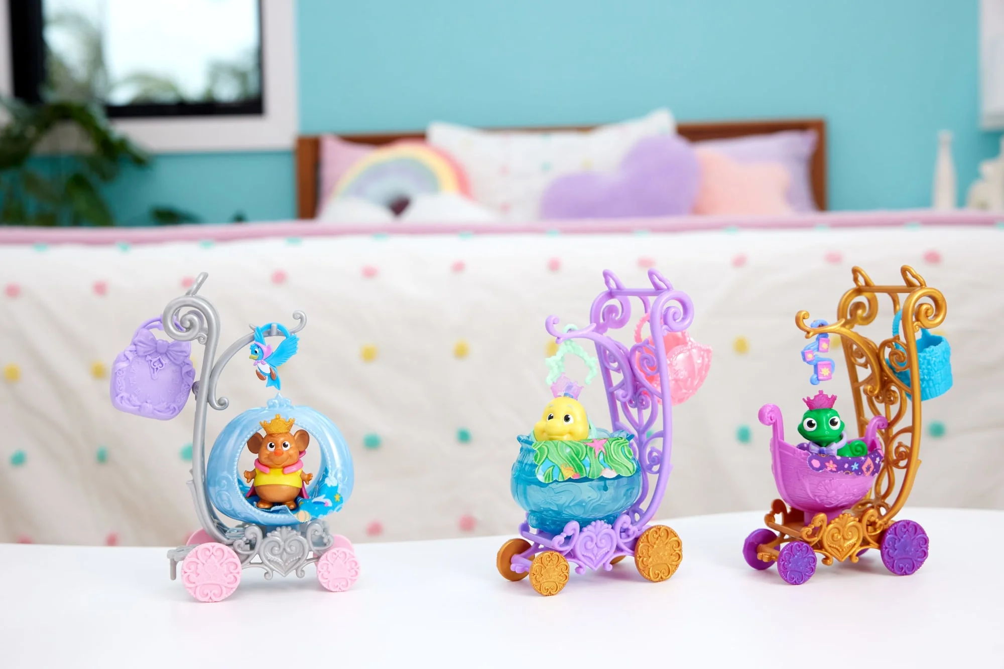 Disney Princess Animal Friend Carriages With 5 Accessories, Fashion Doll Size, inspired By Movies - Image 3