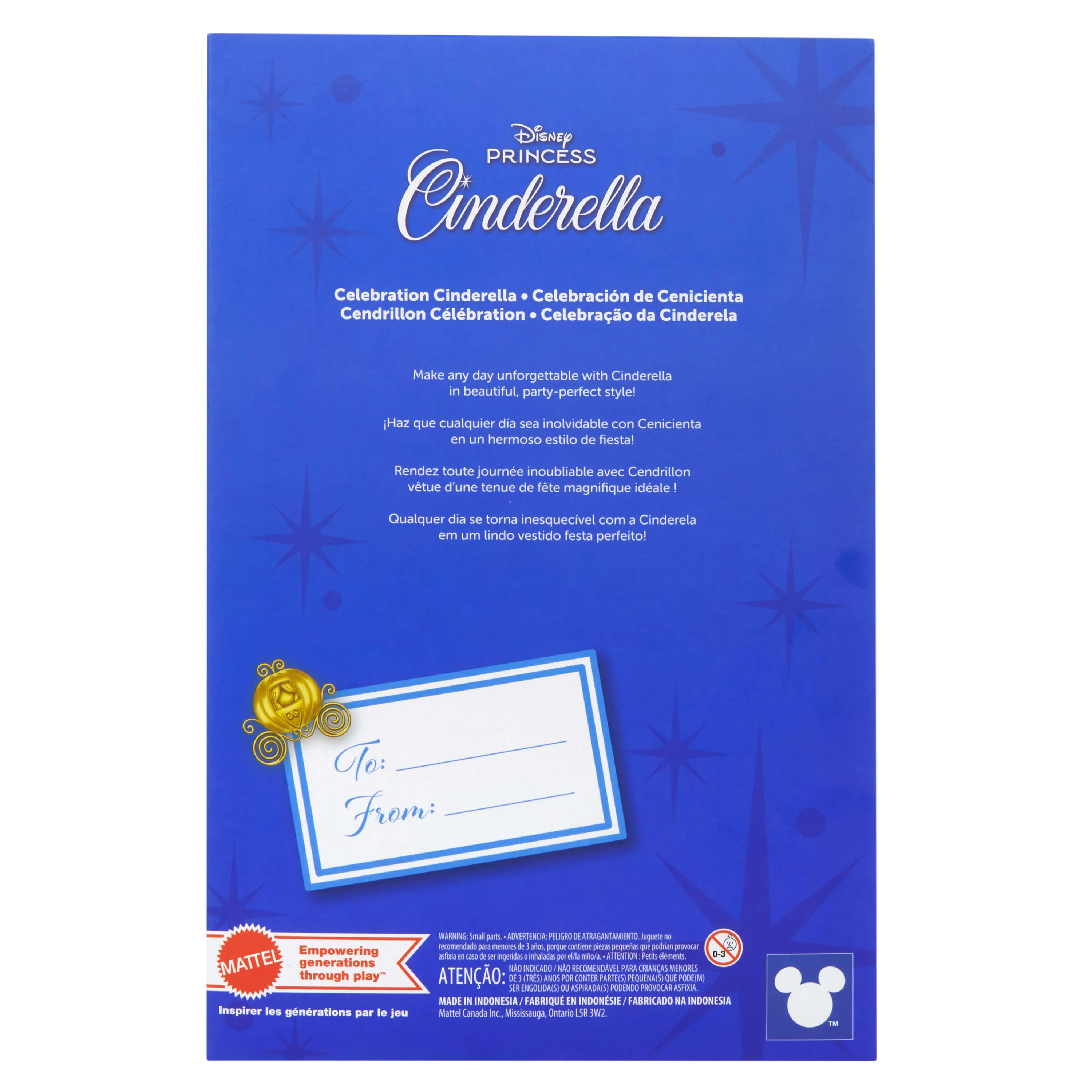 Disney Princess Birthday Celebration Cinderella Collectible Fashion Doll, Inspired By Disney Movie - Image 6