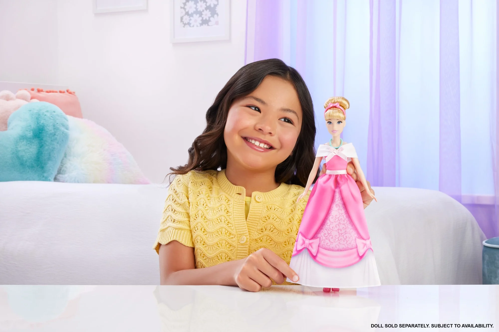 Disney Princess Enchanted Stories Cinderella Clothing, Pink Fashion & Accessories, Inspired By Movie - Image 2