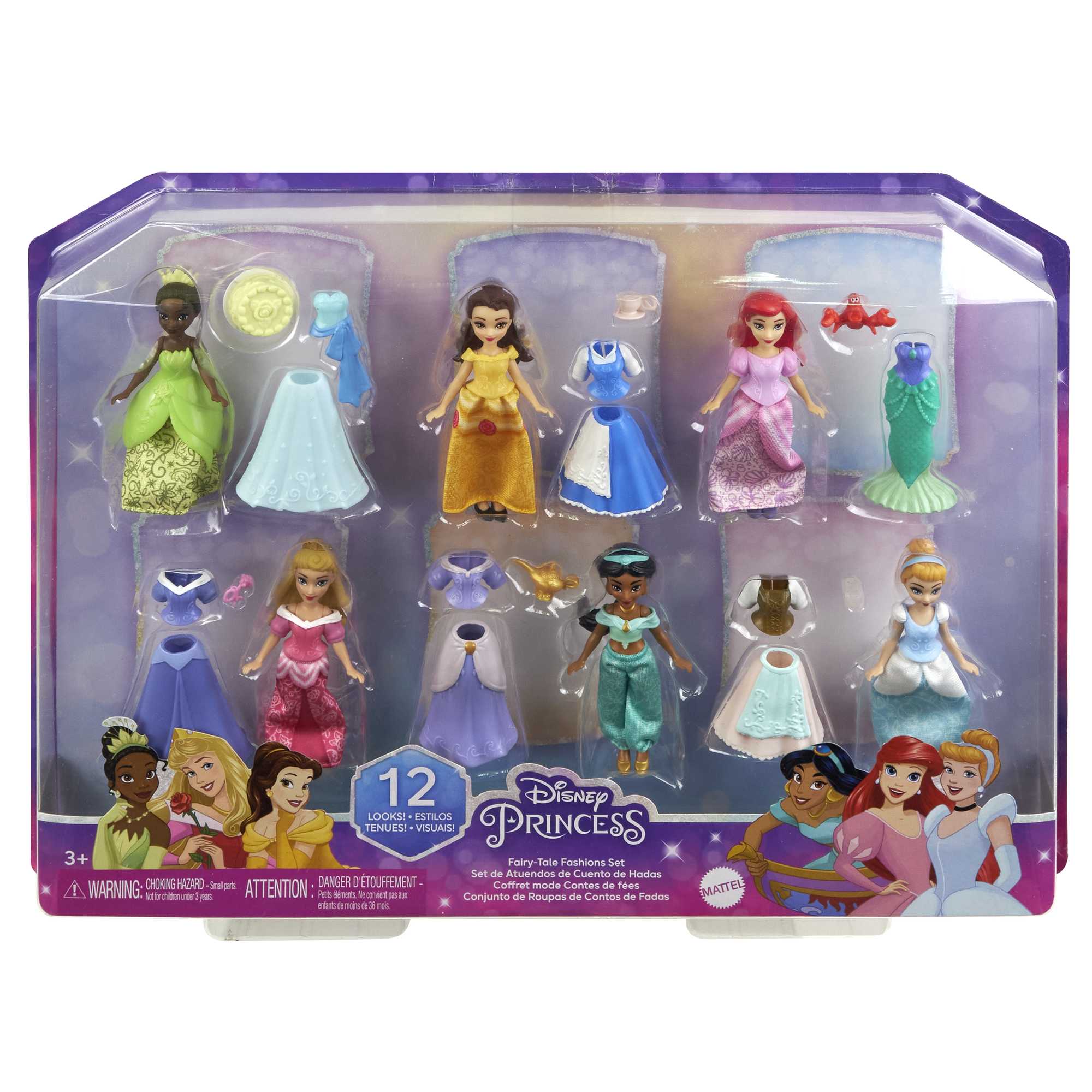 Disney Princess Toys, Princess Dolls And Fashions Set, Gifts For Kids - Image 6