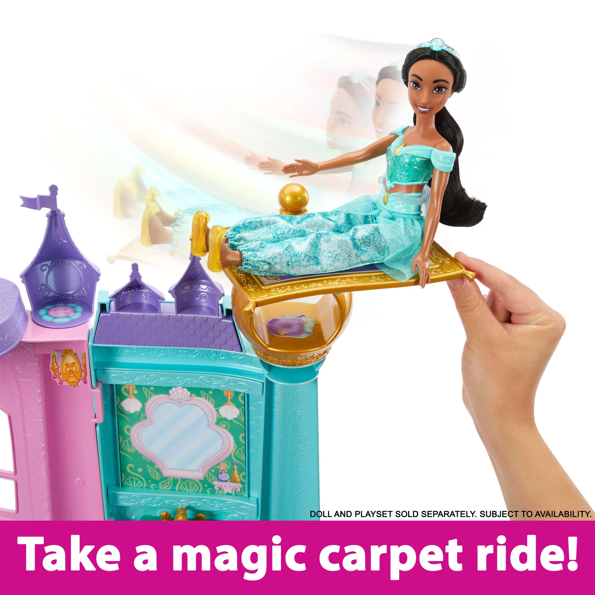 Disney Princess Ultimate Castle Doll House With Lights & Sounds & 25+ Accessories Pieces, 4 Ft Tall - Image 5