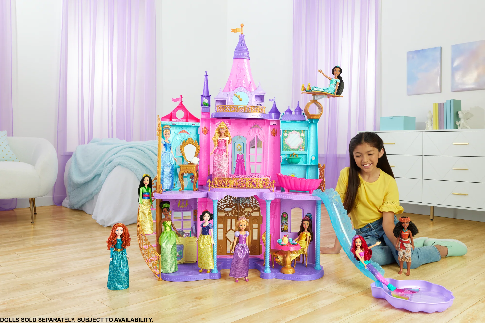 Disney Princess Toys, Magical Adventures Castle - Image 2