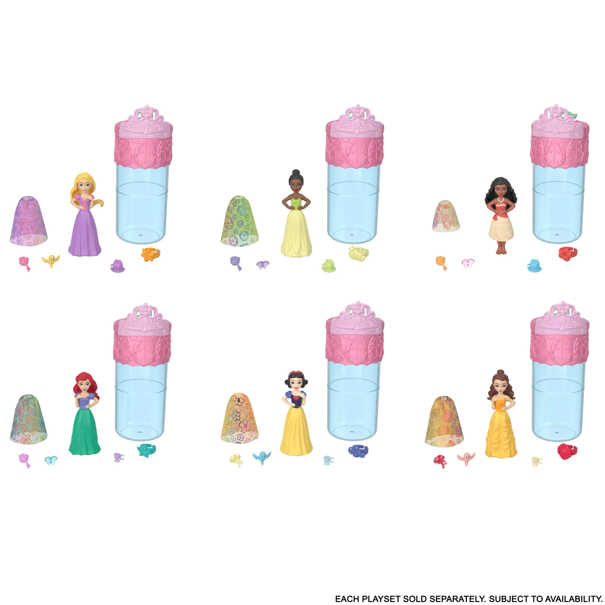 Disney Princess Royal Color Reveal Surprise Small Doll With Garden Party Accessories (Dolls May Vary) - Image 6