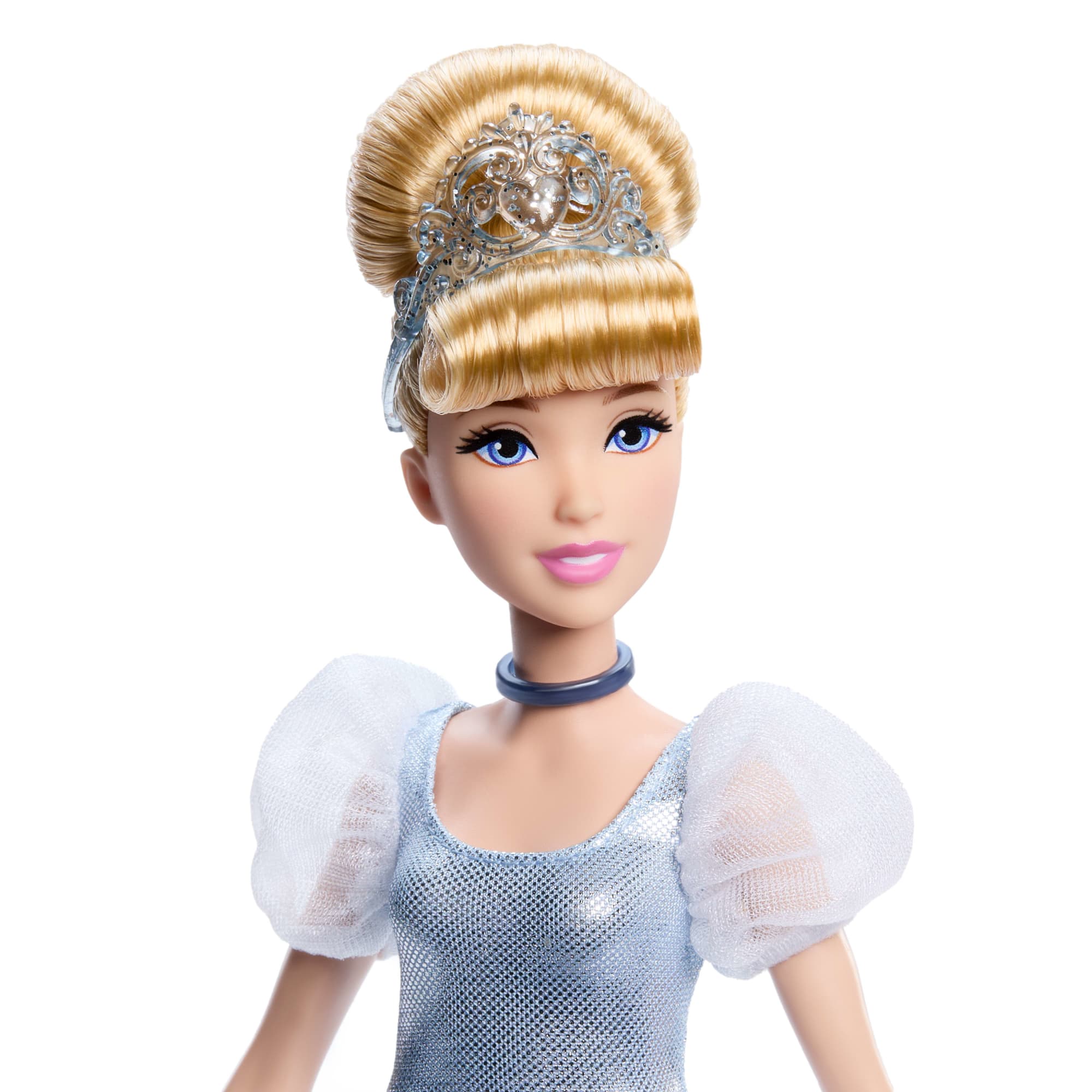 Disney Princess Enchanted Stories Cinderella Fashion Doll With Sparkling Dress & Accessories, Posable - Image 3