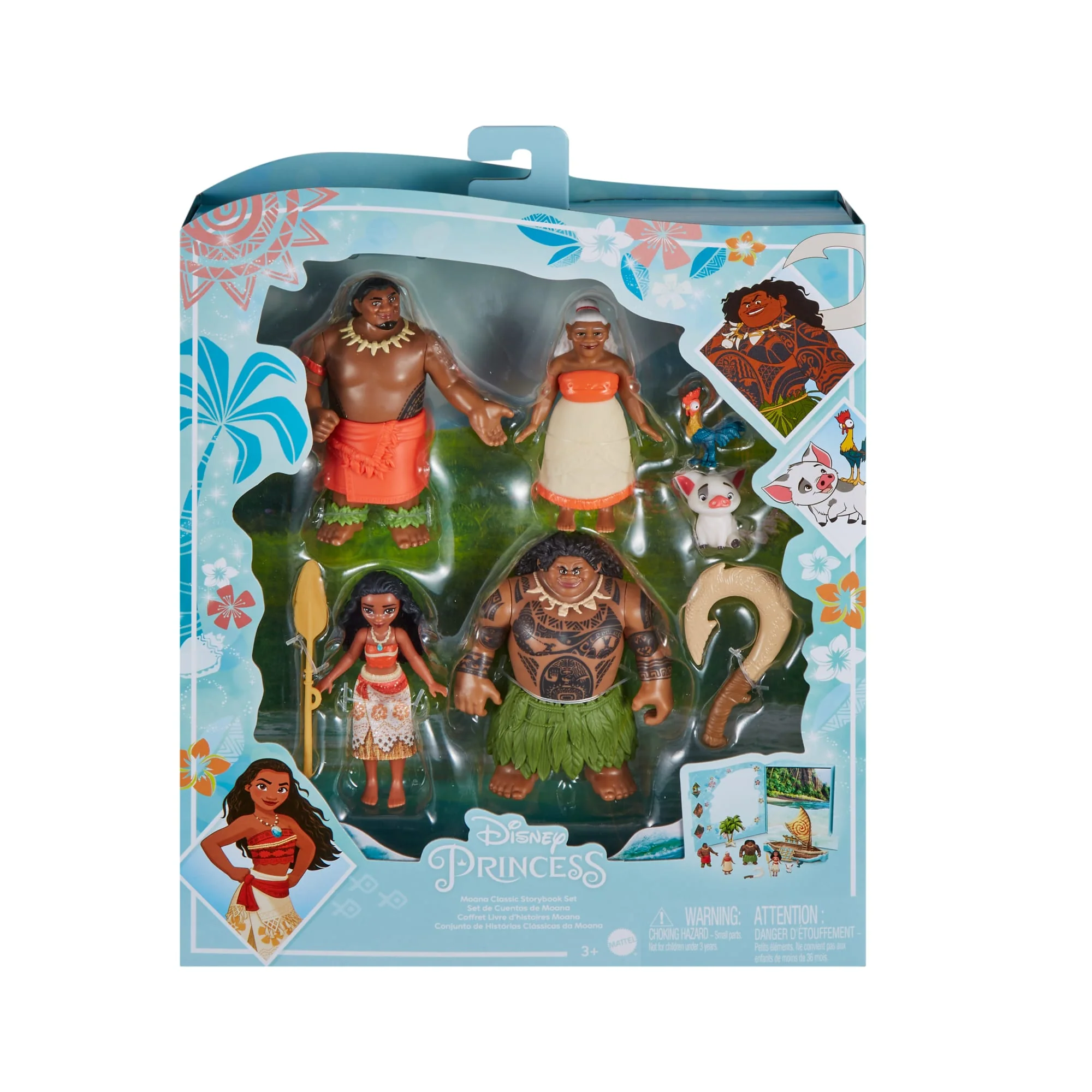 Disney Princess Toys, Moana Story Set, Gifts For Kids - Image 6