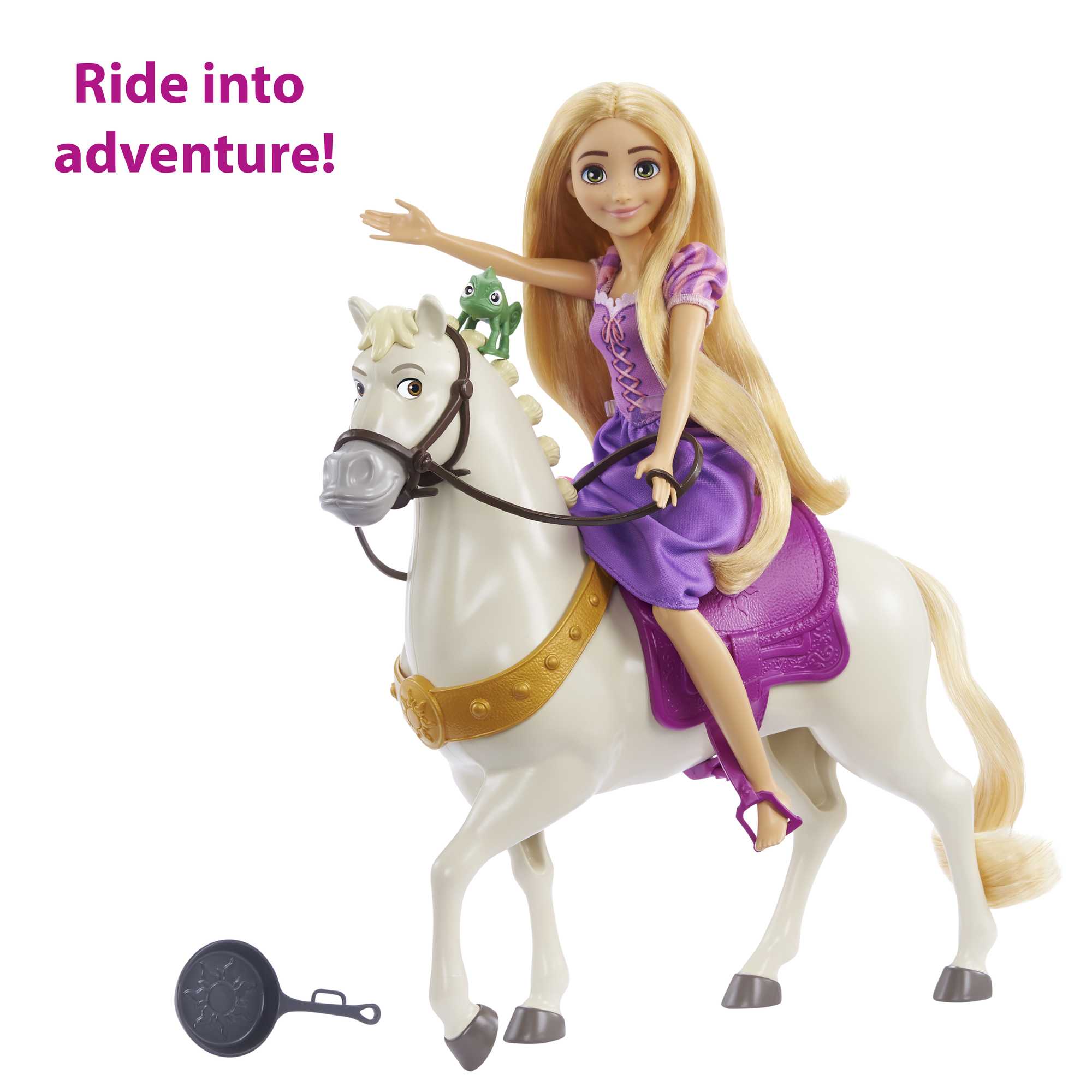 Disney Princess Toys, Rapunzel Doll And Horse, Gifts For Kids - Image 4