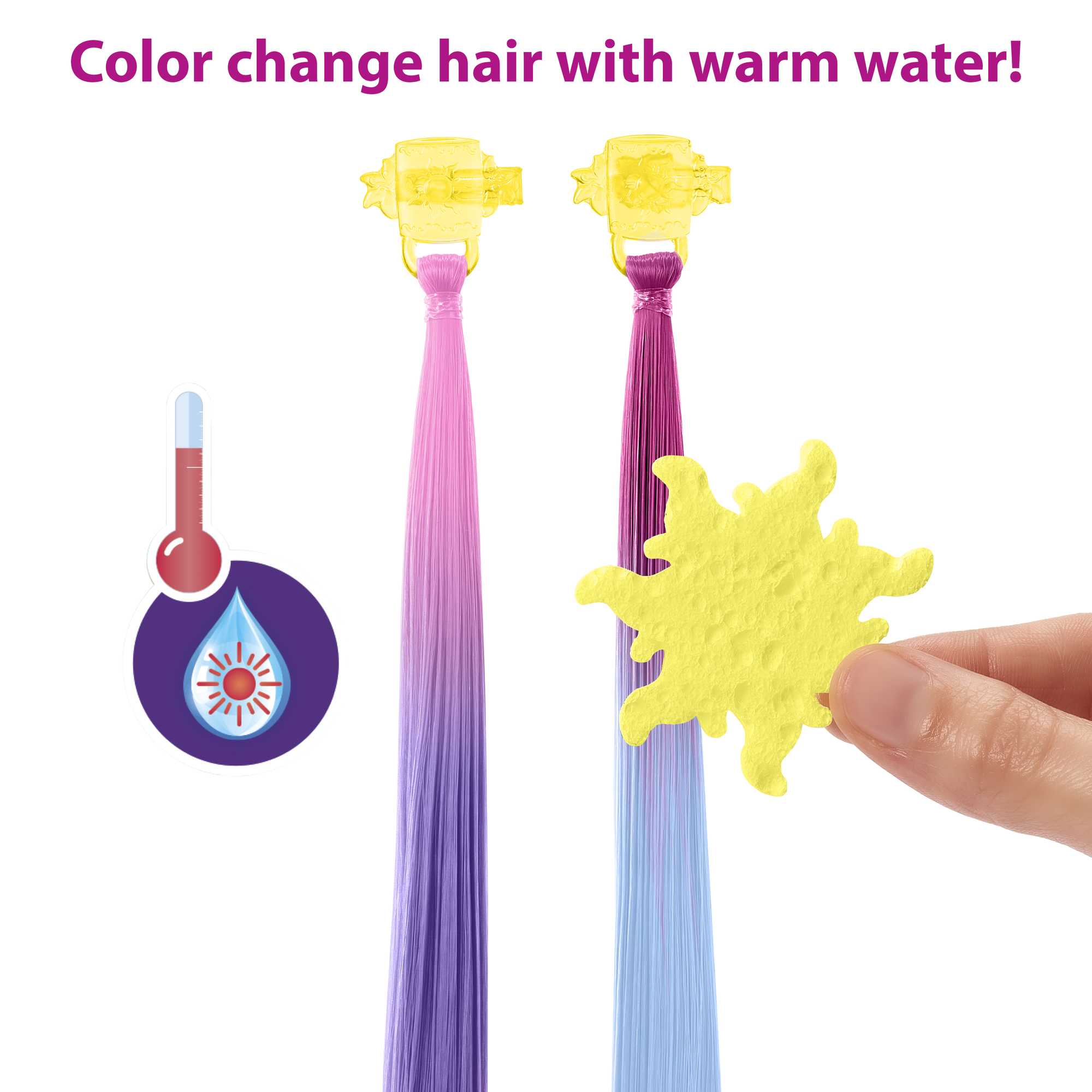Disney Princess Toys, Rapunzel Fairy-Tale Hair™ Doll and Accessories - Image 3