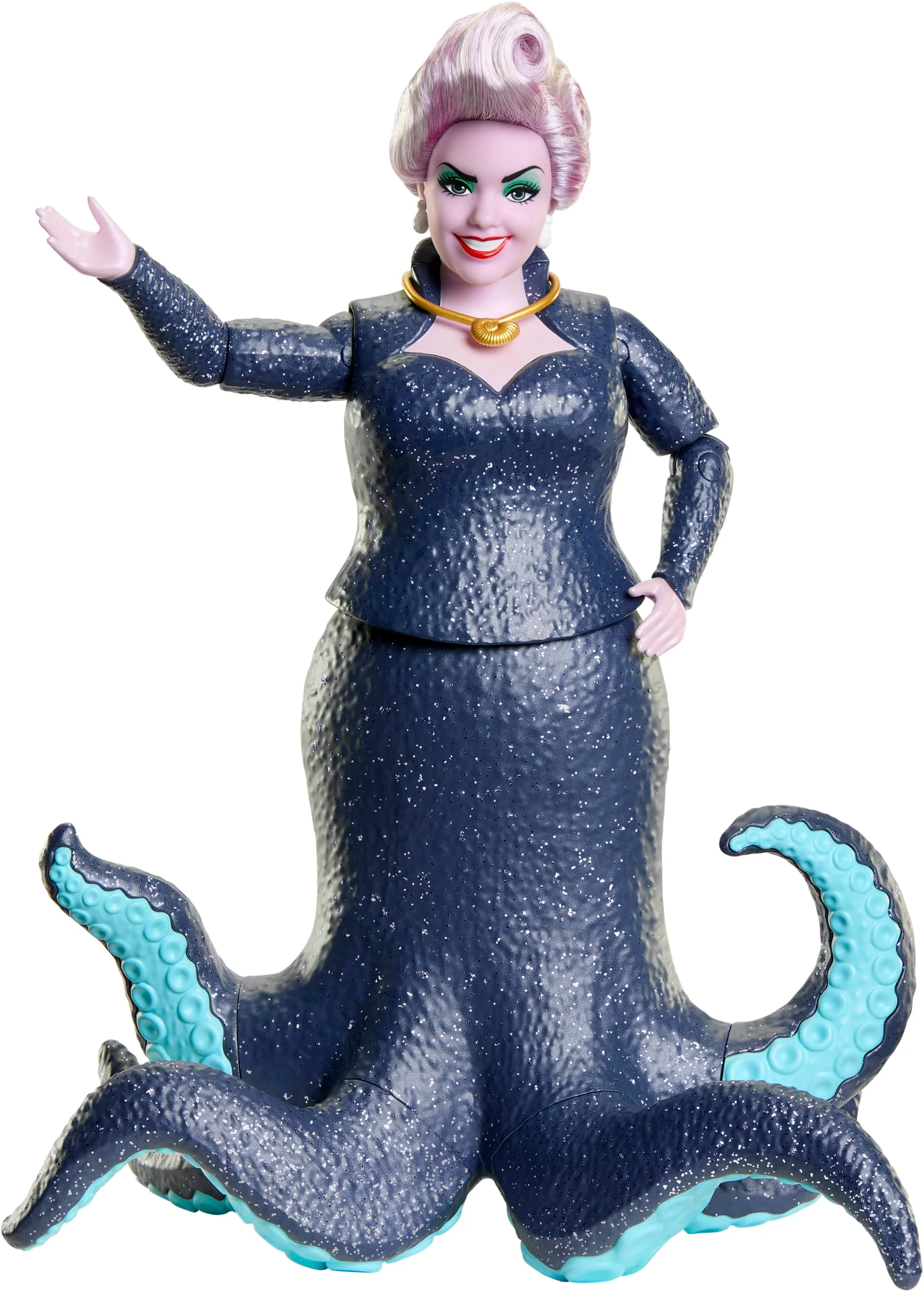 Disney the Little Mermaid Ariel, King Triton & Ursula Fashion Dolls - Image 4