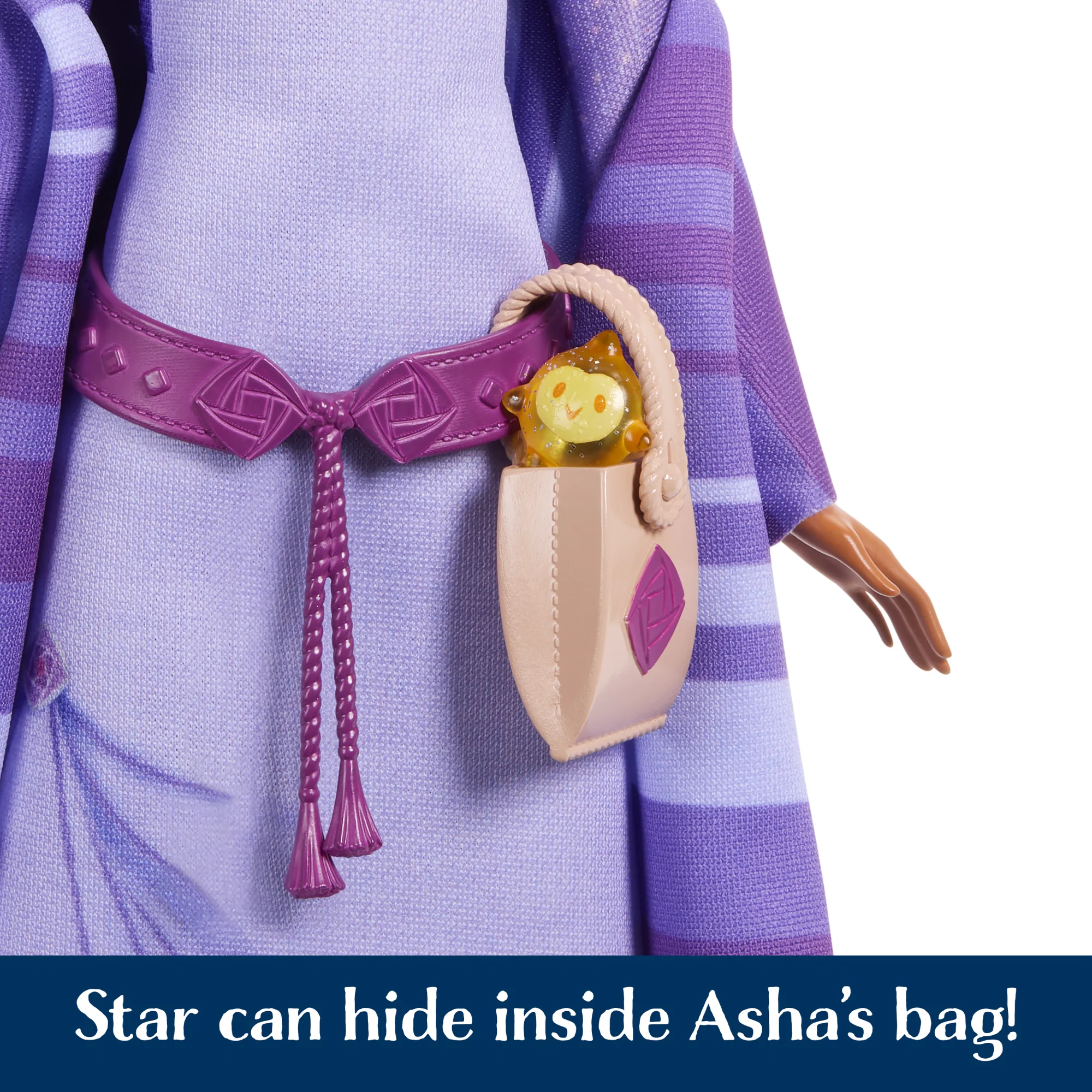 Disney Wish Asha Of Rosas Adventure Pack Fashion Doll, Posable Doll With Animal Friends And Accessories - Image 4
