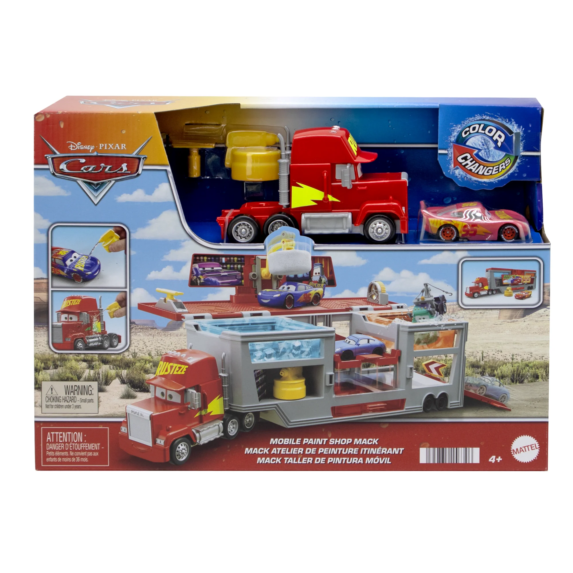 Disneypixar Cars-Coffret Mack Atelier de Peinture Itinérant - Image 6