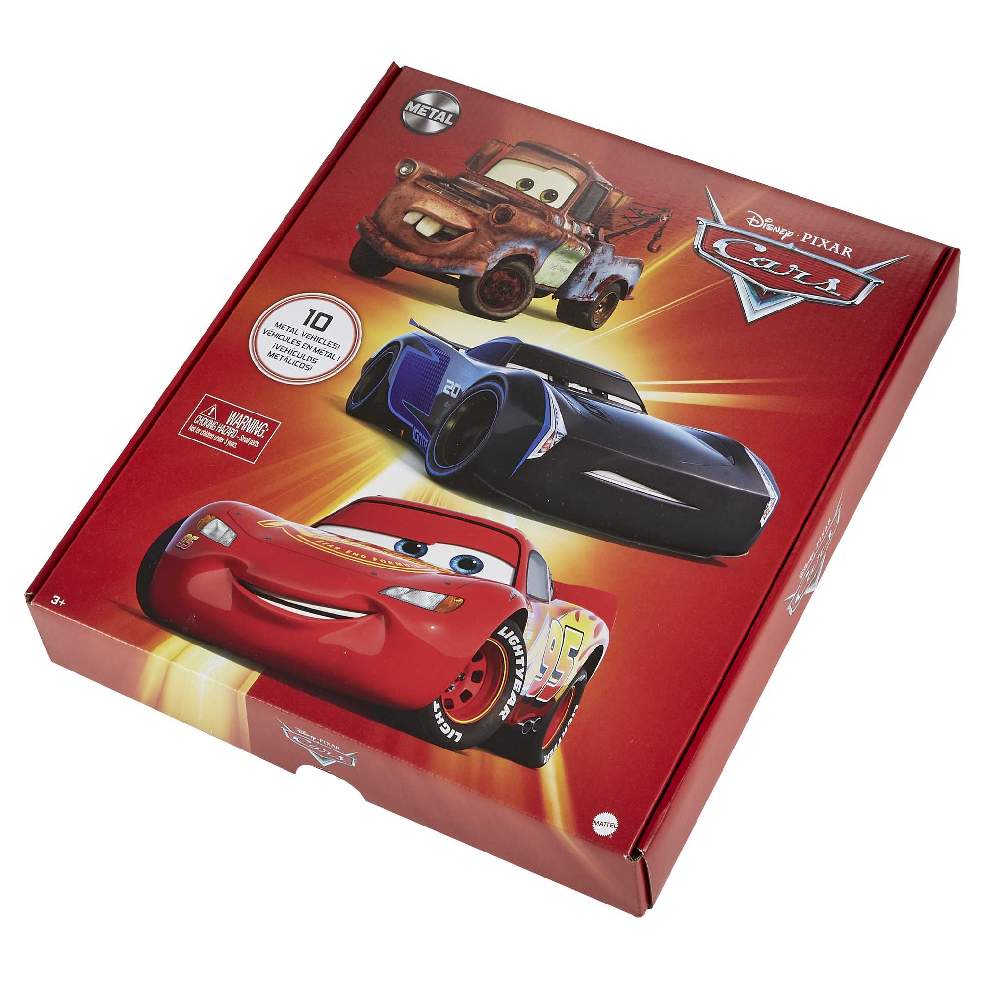 Disney/Pixar Les Bagnoles Métal Moulé Sous Pression Coffret de 10 Véhicules - Image 5