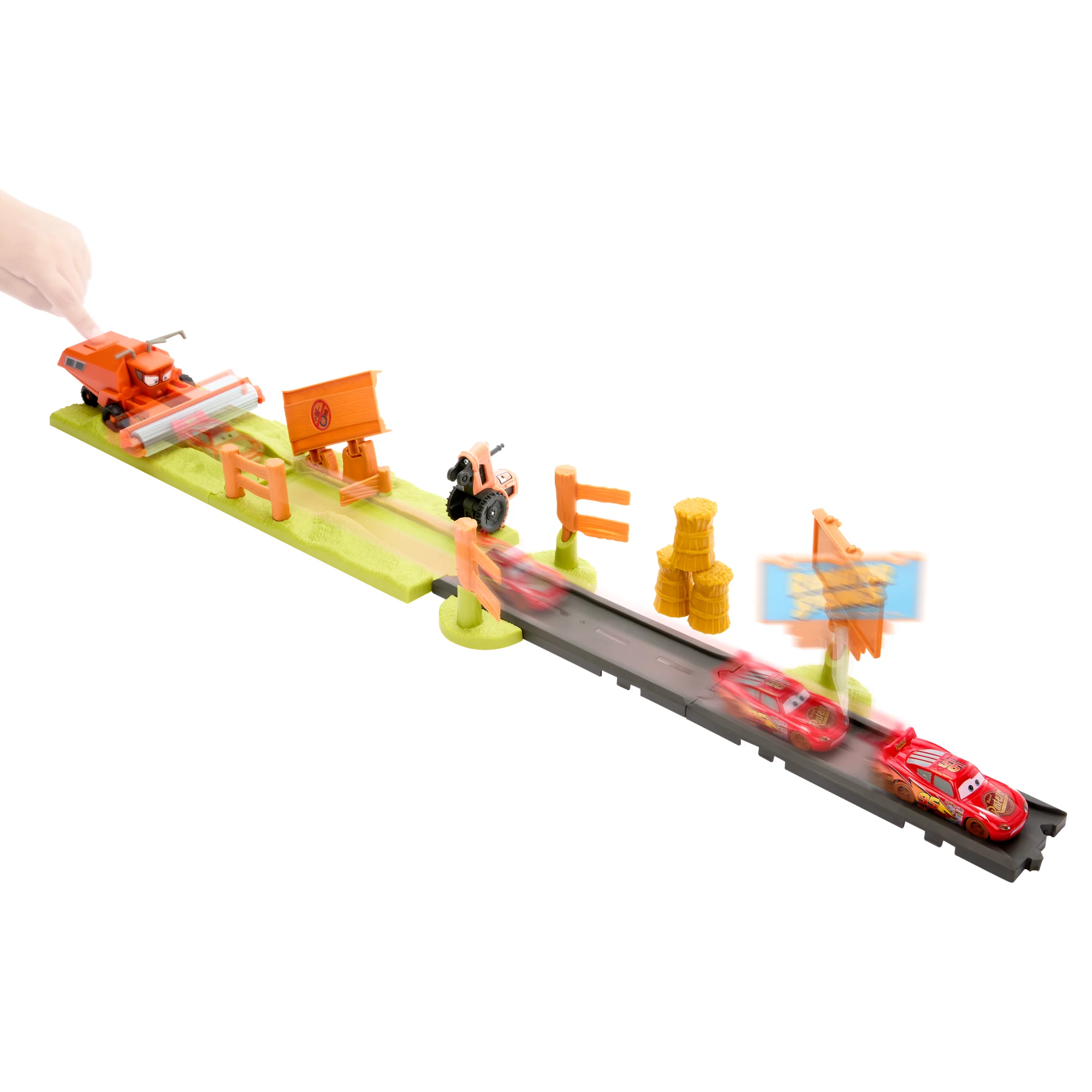 Disney/Pixar Les Bagnoles Coffret Fuite de Frank, Course et Cascades - Image 2