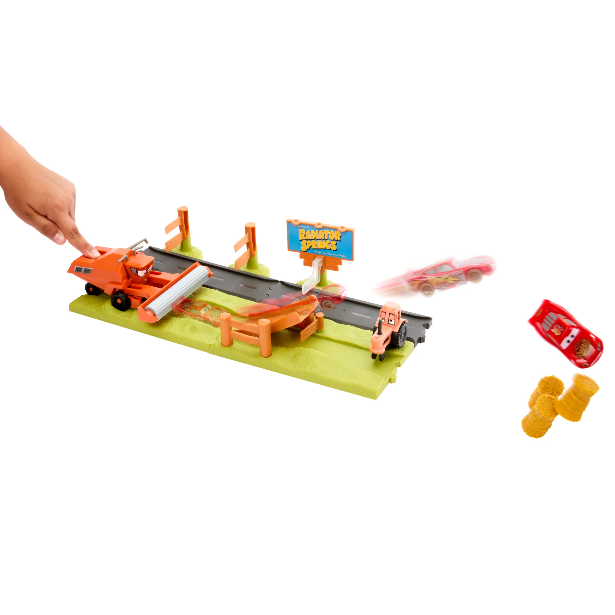 Disney/Pixar Les Bagnoles Coffret Fuite de Frank, Course et Cascades - Image 3