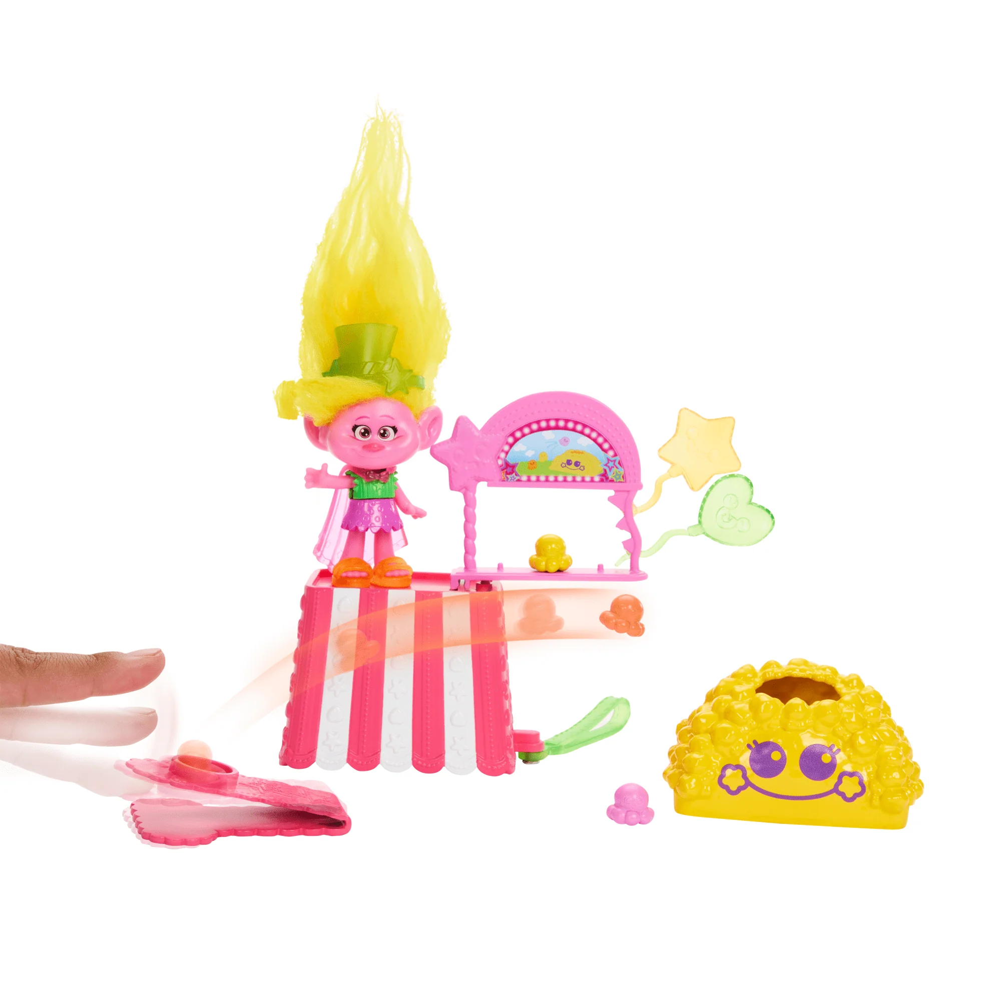 Dreamworks Trolls Fun Fair Surprise Fairfest Viva Small Doll & 10 Accessories - Image 4