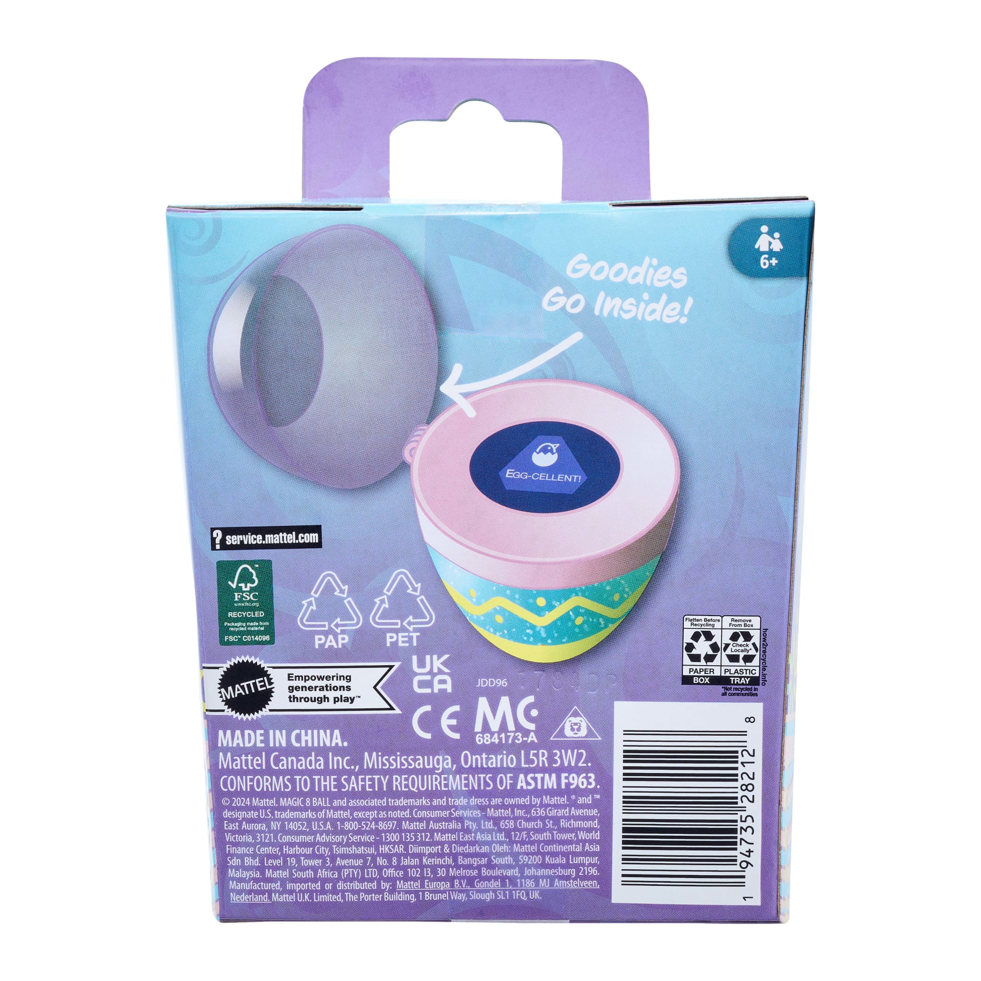Magic 8 Ball Easter Novelty Game For Kids, Adult, Family & Game Night - Image 6