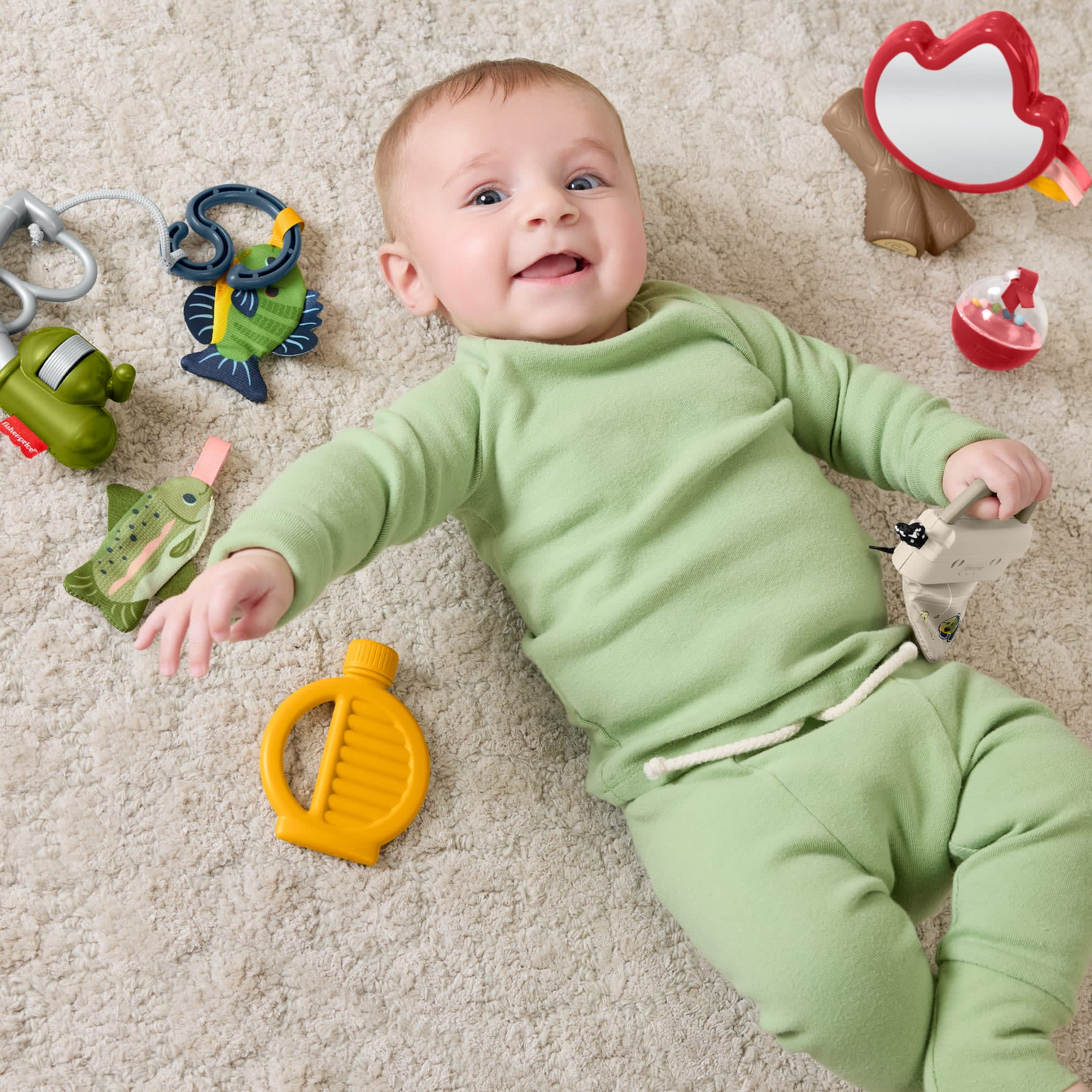 ensemble Cadeau Mini Me Moments Camp & Crinkle de Fisher Price - Image 3