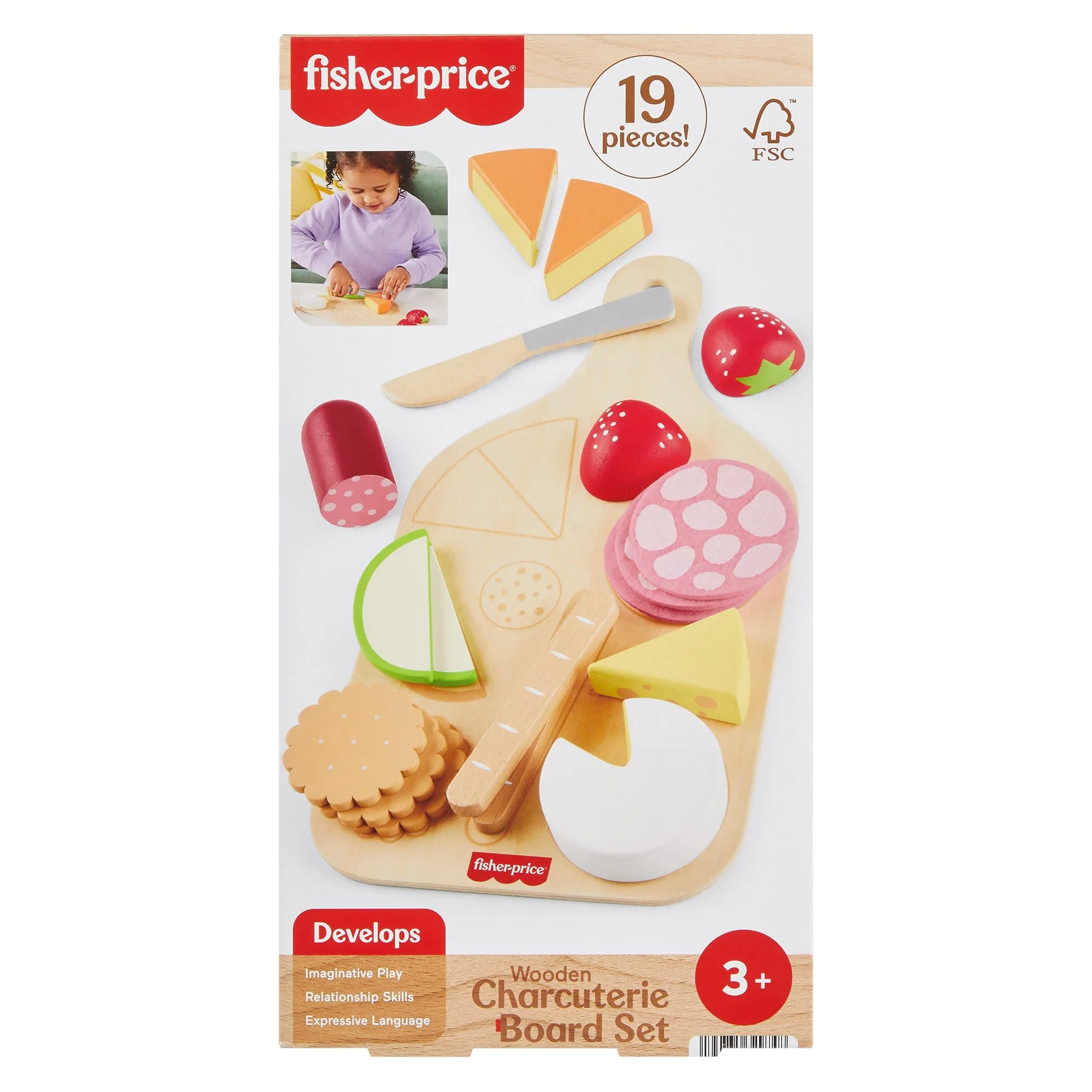 ensemble de Planches à Charcuterie en Bois Fisher-Price® - Image 6