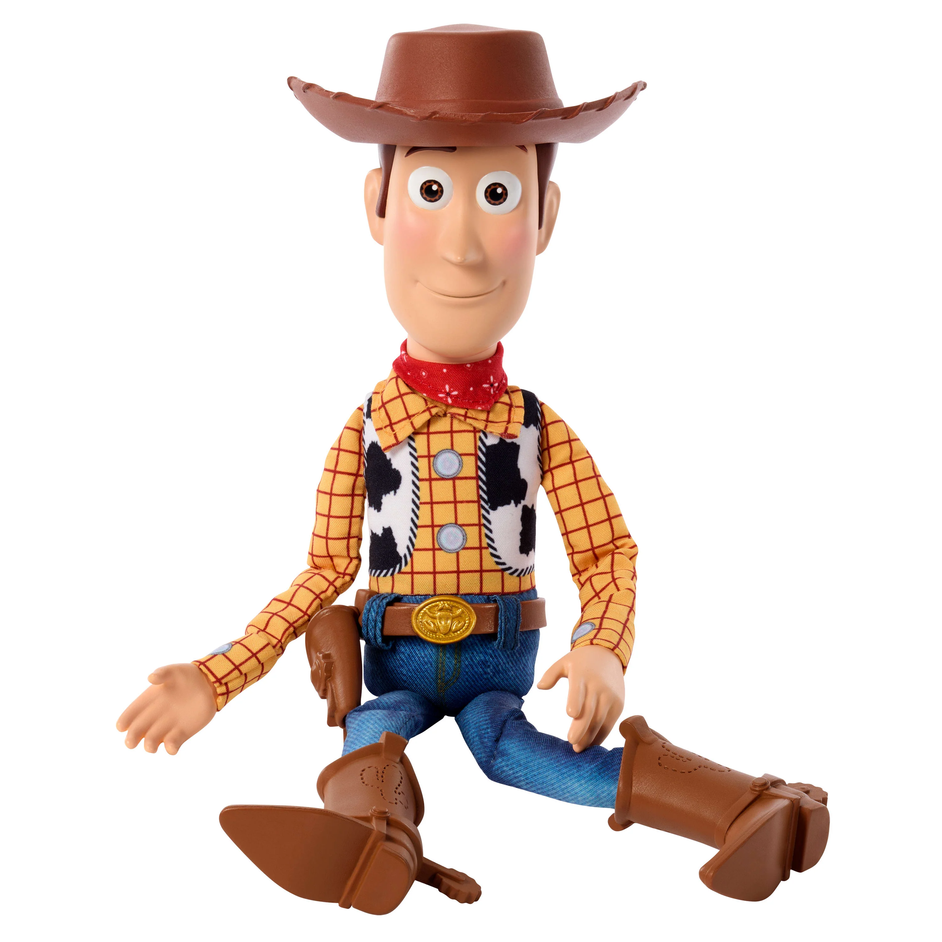 Figurine Woody Édition Poupée en Tissu Histoire de Jouets 5 de Disney et Pixar - Image 3