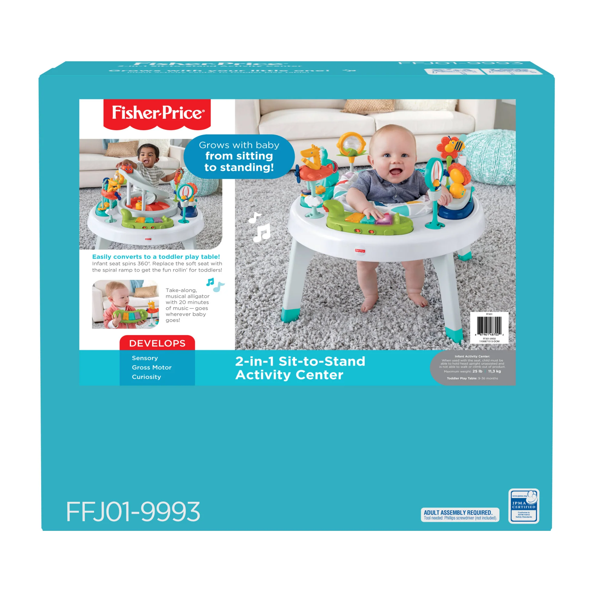 Fisher-Price 2-in-1 Sit-To-Stand Activity Center - Image 6