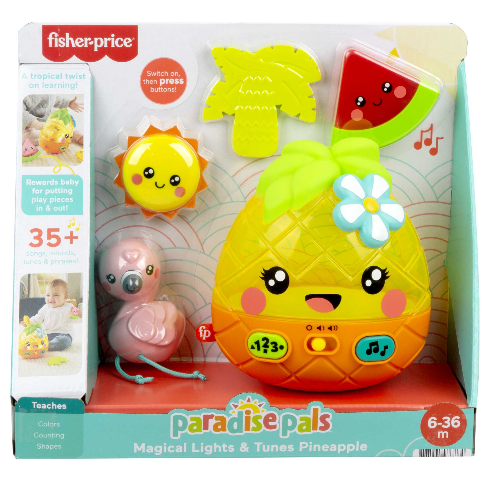 Fisher-Price Amis Merveilleux Ananas Mélodies et Lumières Magiques - Image 6