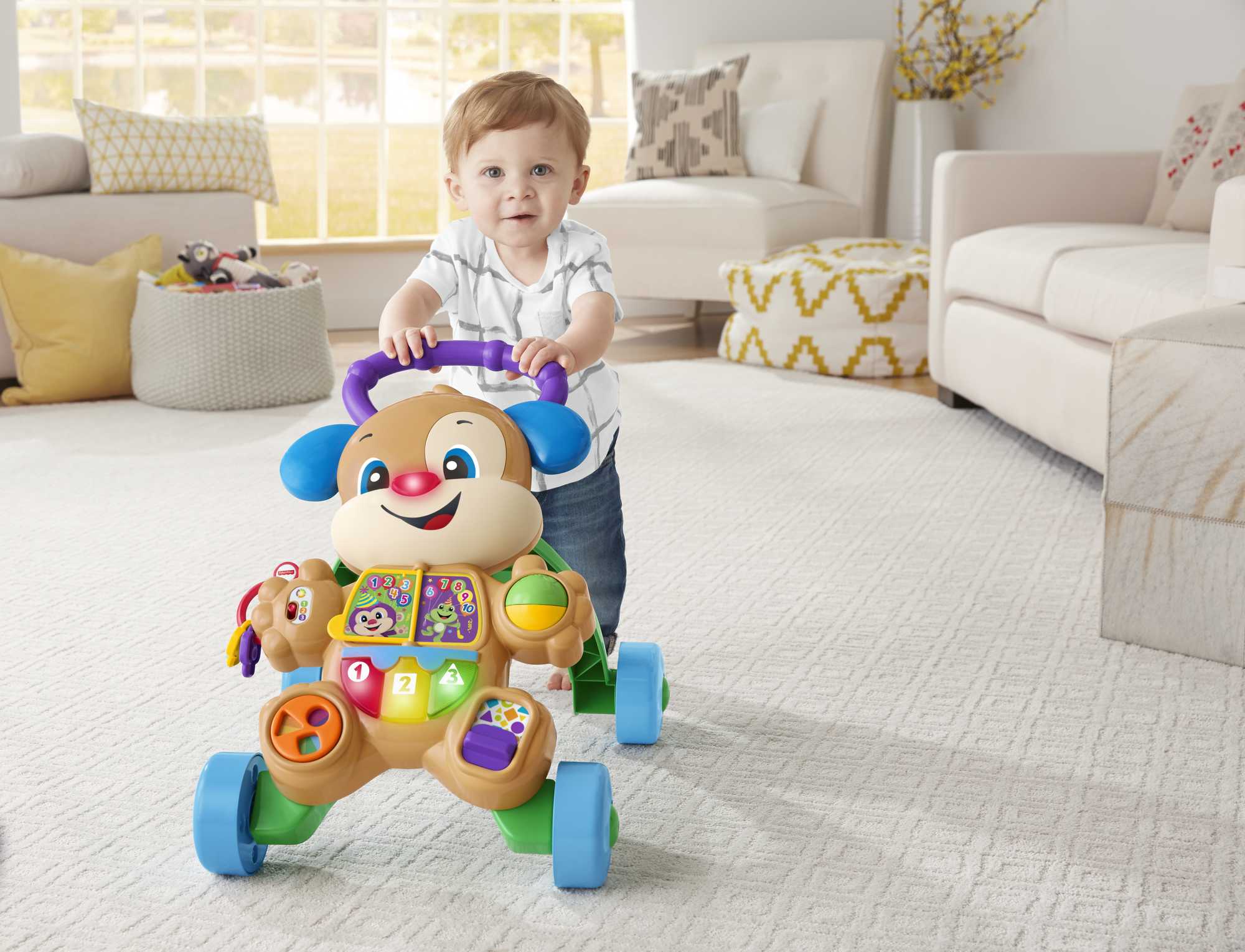 Fisher-Price Aprender e Brincar Andador para Bebês Cachorrinho que Anda - Image 2