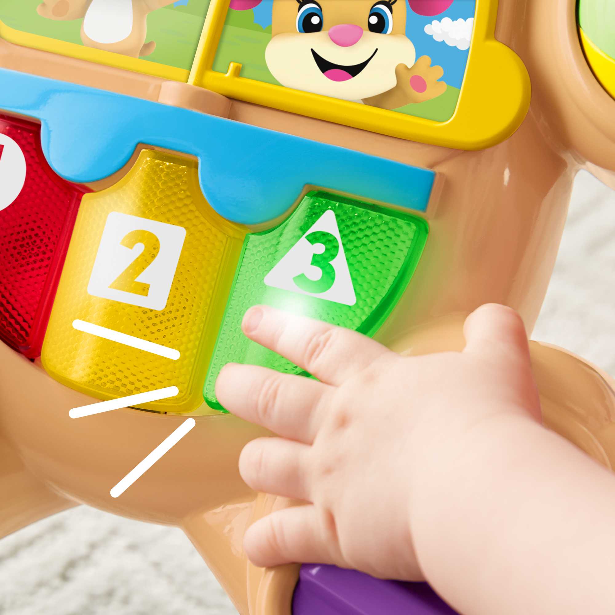 Fisher-Price Aprender e Brincar Andador para Bebês Cachorrinho que Anda - Image 4