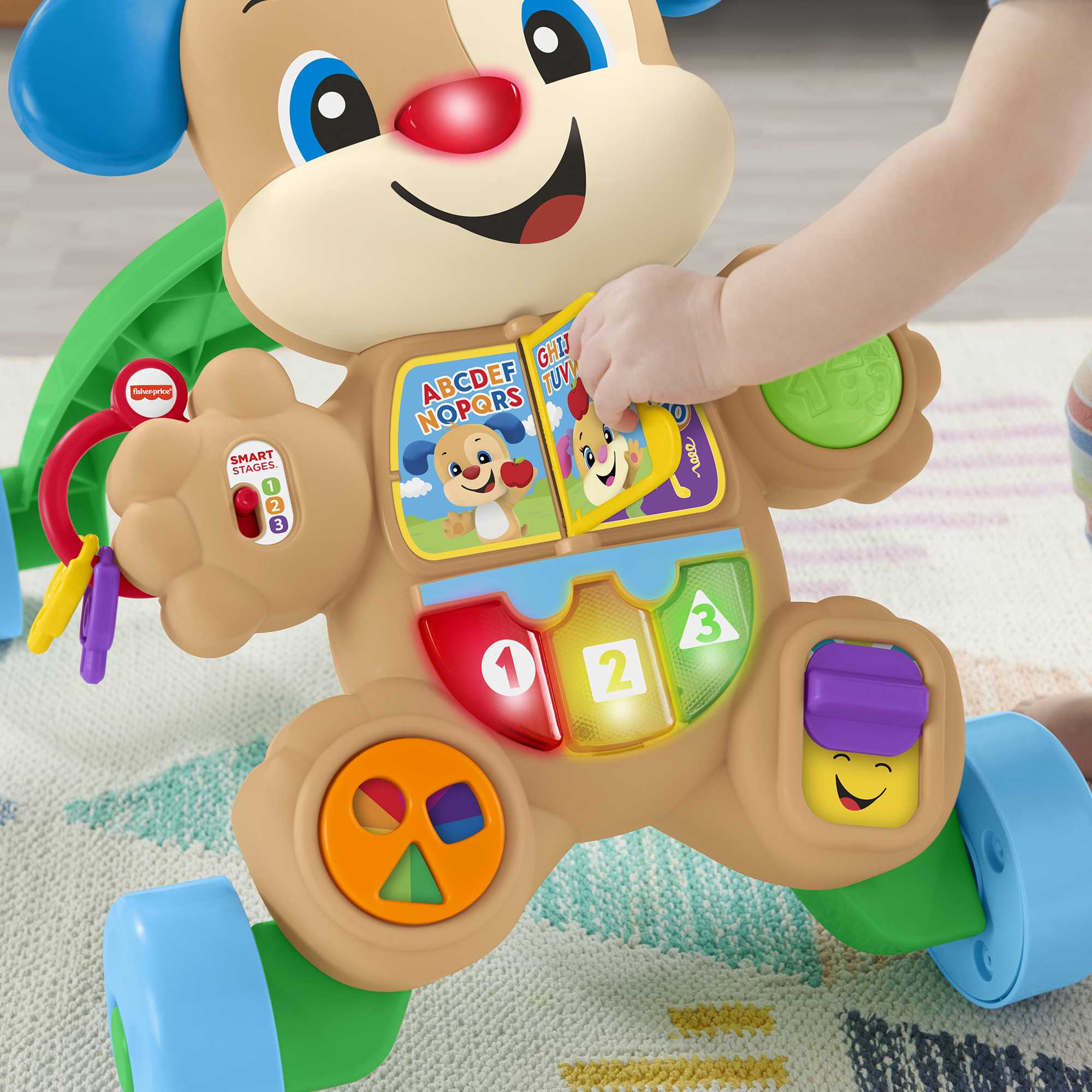 Fisher-Price Aprender e Brincar Andador para Bebês Cachorrinho que Anda - Image 5