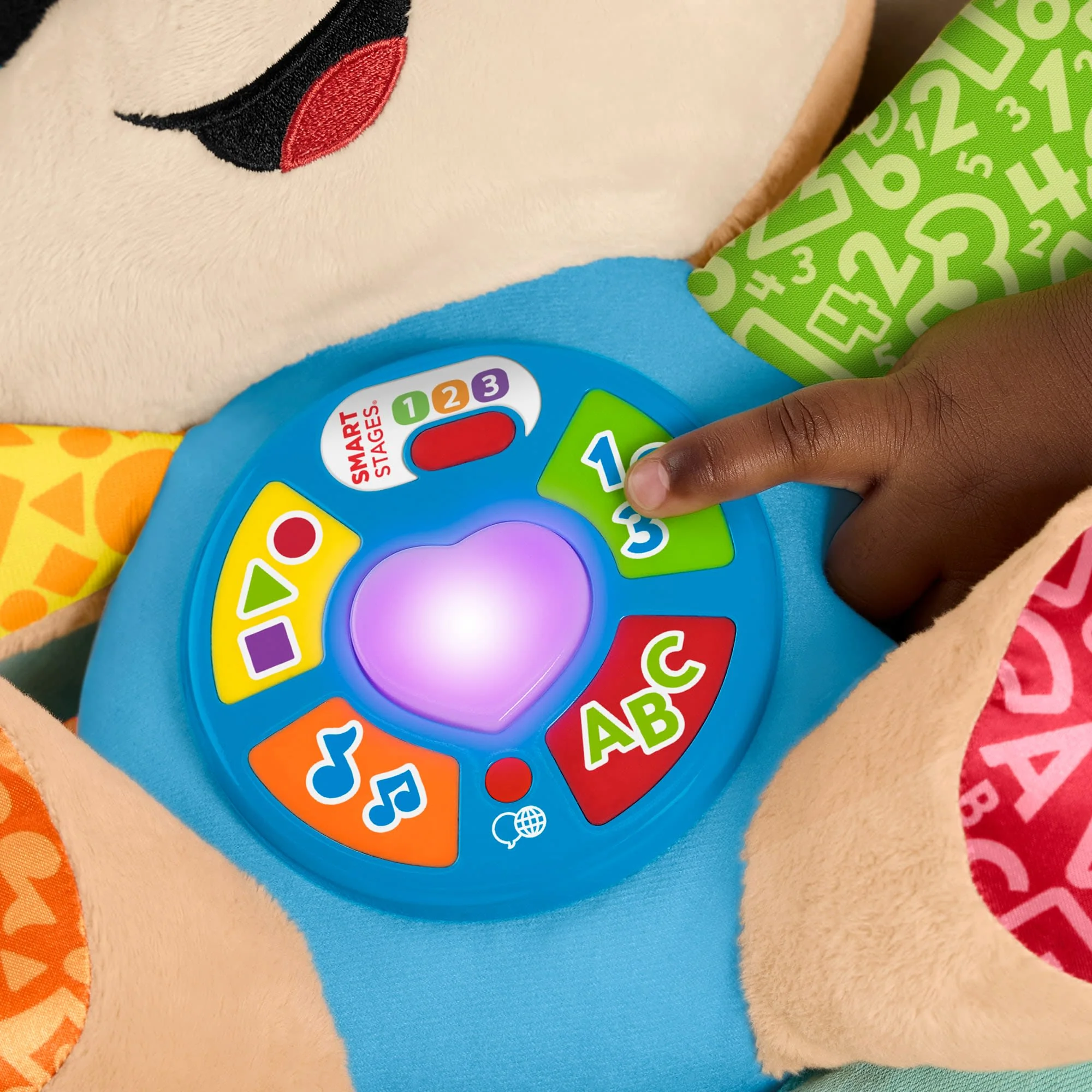 Fisher-Price Aprender e Brincar Brinquedo para Bebês Cachorrinho Aprende Comigo - Image 3