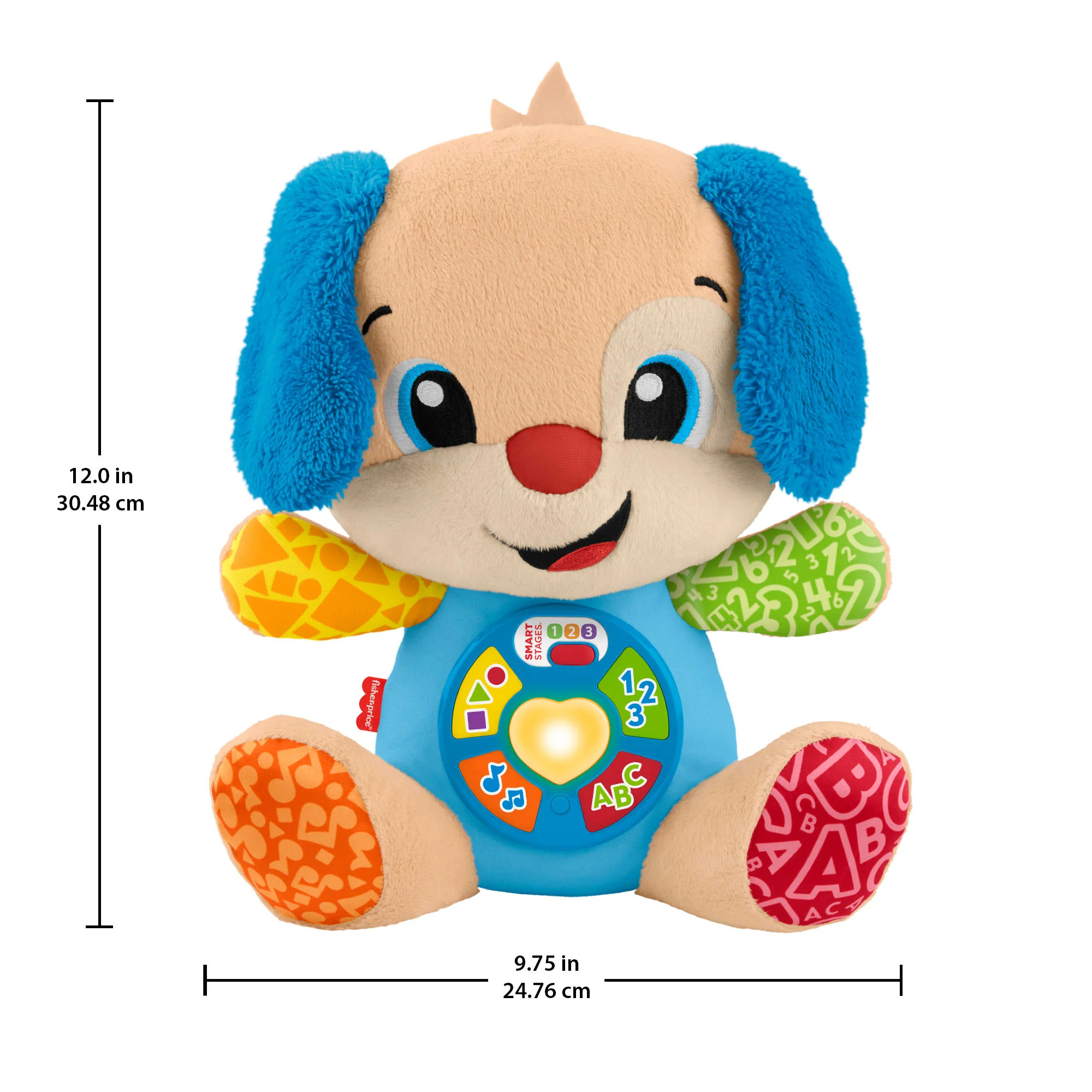 Fisher-Price Aprender e Brincar Brinquedo para Bebês Cachorrinho Aprende Comigo - Image 5