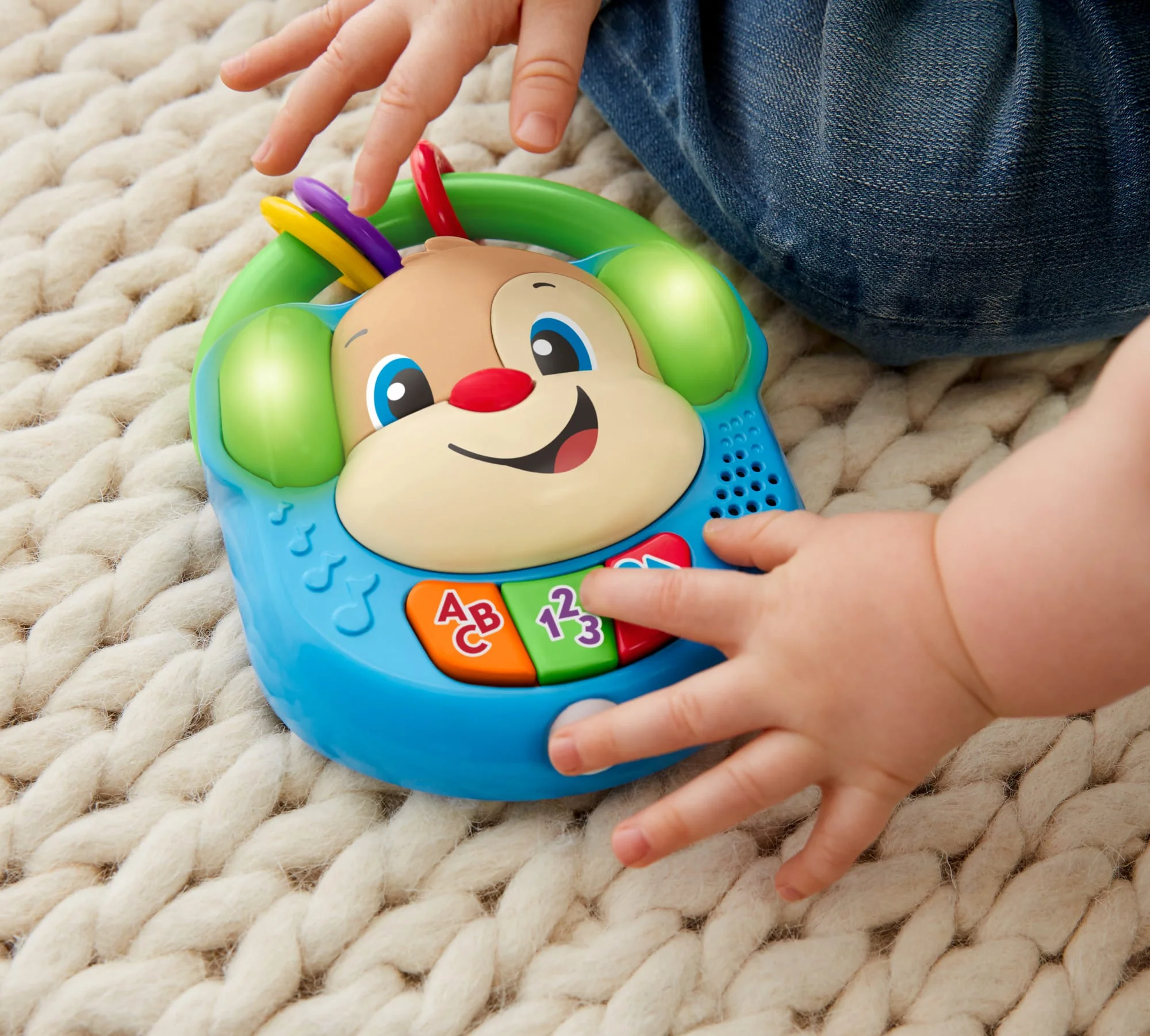 Fisher-Price Aprender e Brincar Brinquedo para Bebês Cante e Aprenda - Image 3