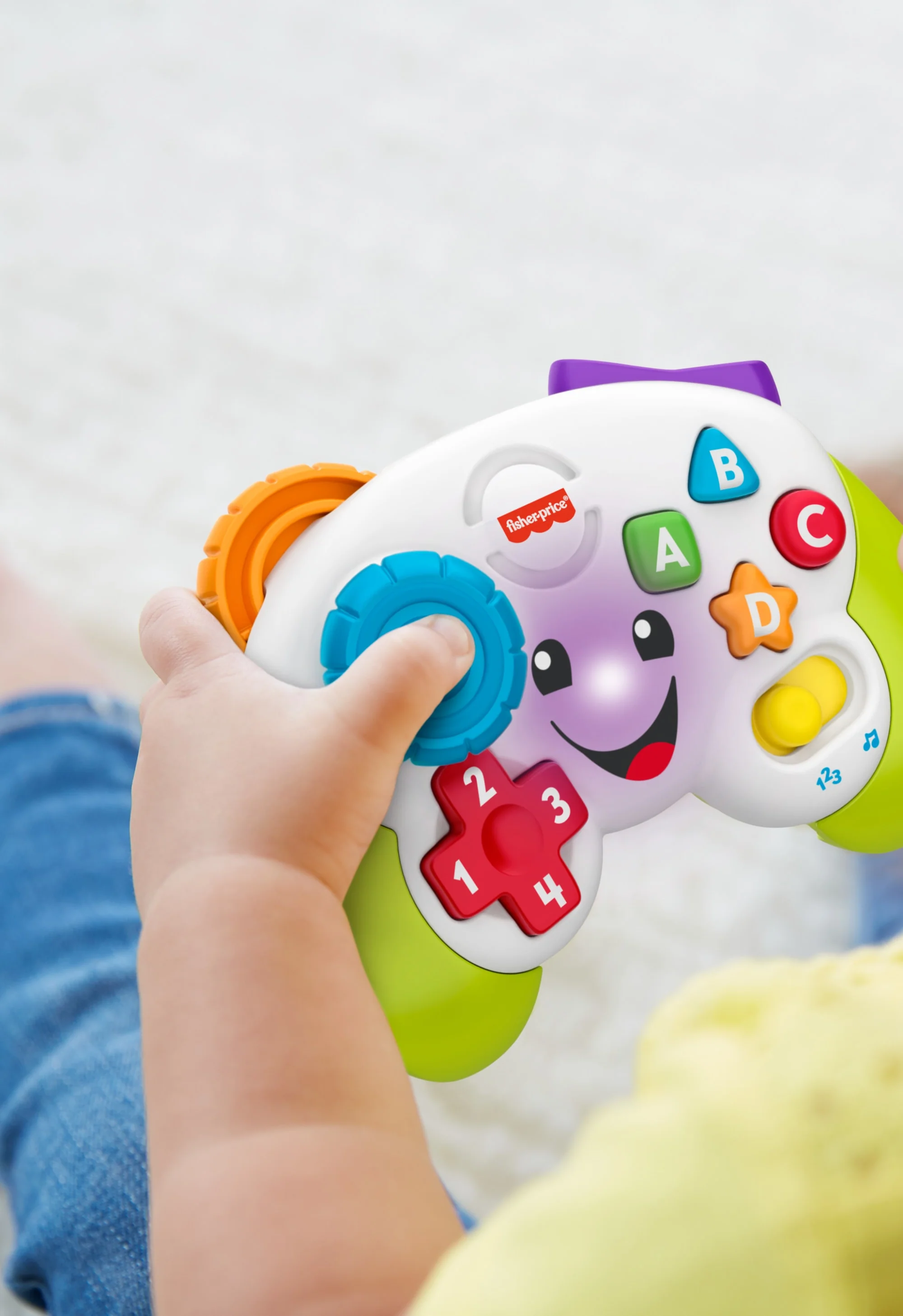 Fisher-Price Aprender e Brincar Brinquedo para Bebês Controle Videogame - Image 4