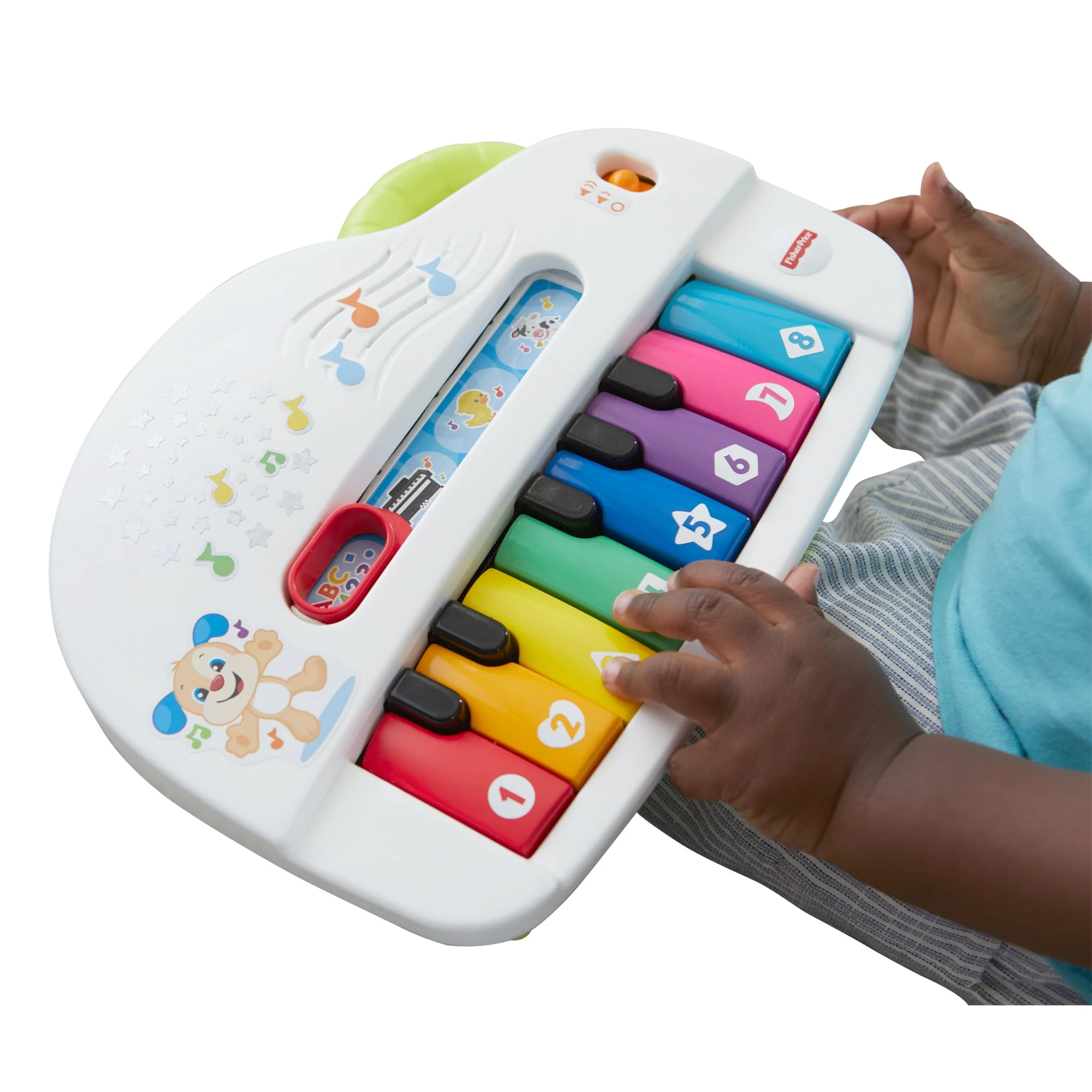 Fisher-Price Aprender e Brincar Brinquedo para Bebês Piano Cachorrinho - Image 4