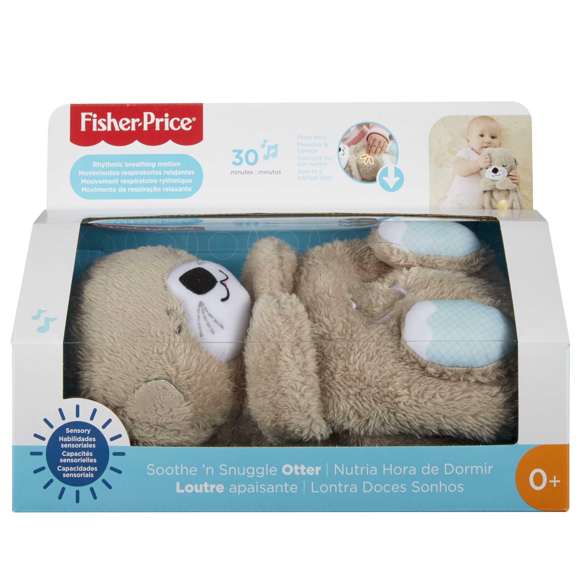 Fisher-Price Baby Brinquedo para Bebês Lontra Hora de Dormir - Image 6