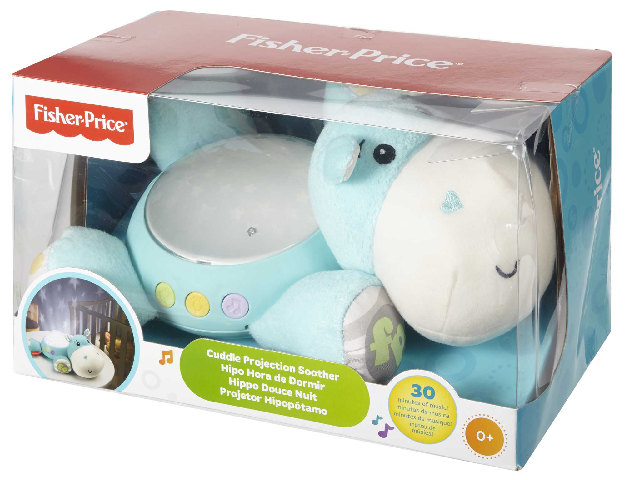 Fisher-Price Baby Brinquedo para Bebês Projector Hiopótamo - Image 4