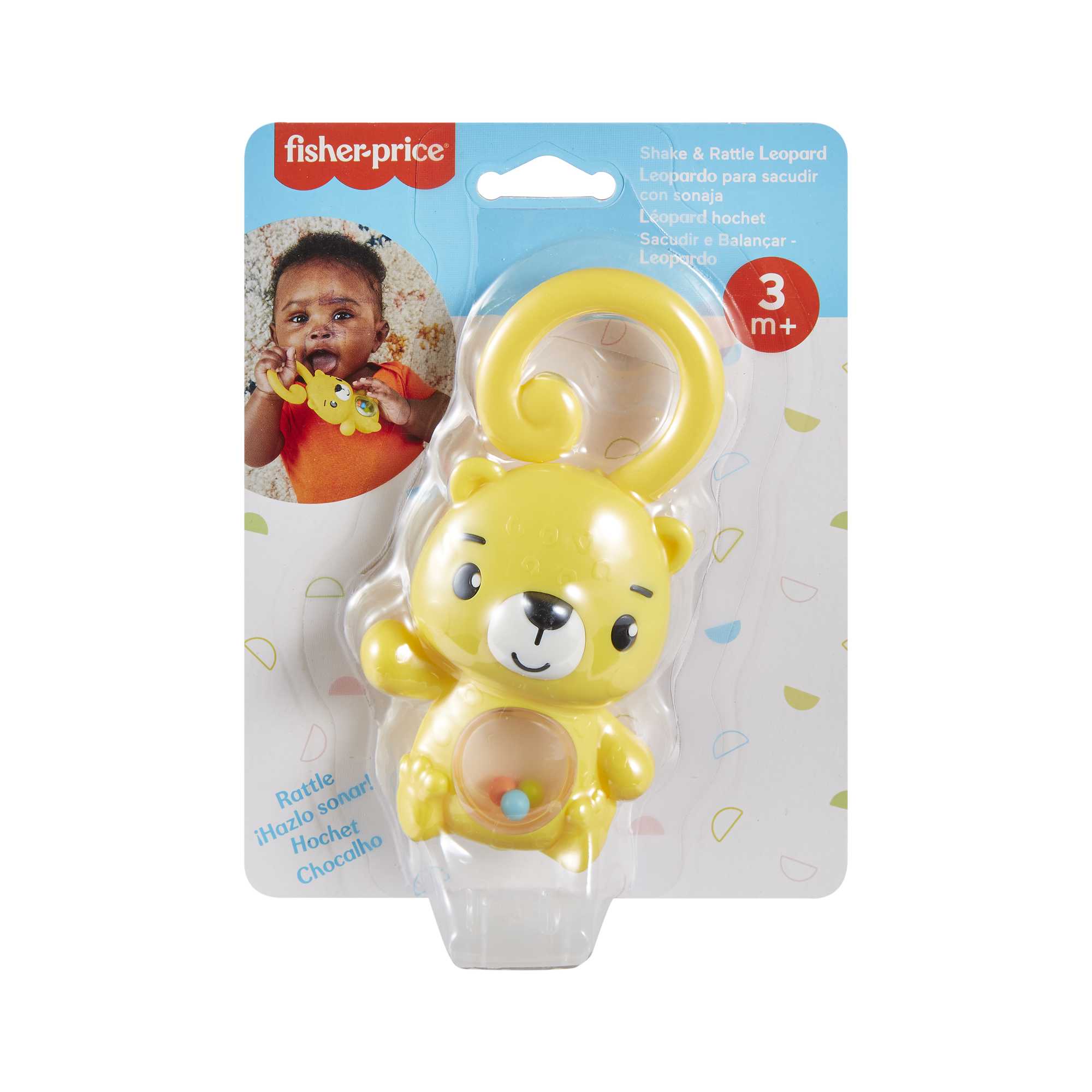 Fisher-Price Baby Chocalho para Bebês Sensimals Lontra - Image 6