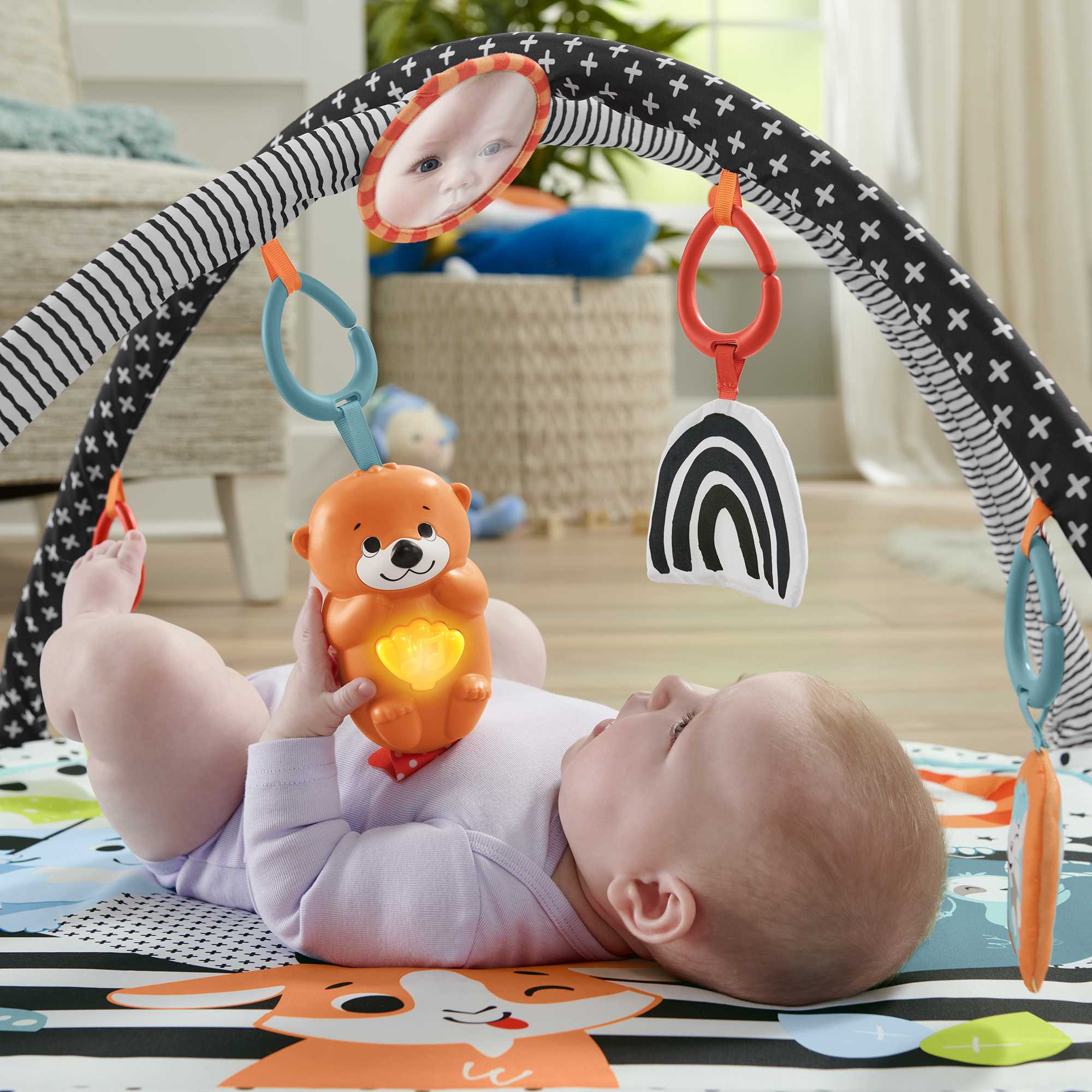 Fisher-Price Baby Gimnasio para Bebés Actividades Musicales 3 en1 - Image 2
