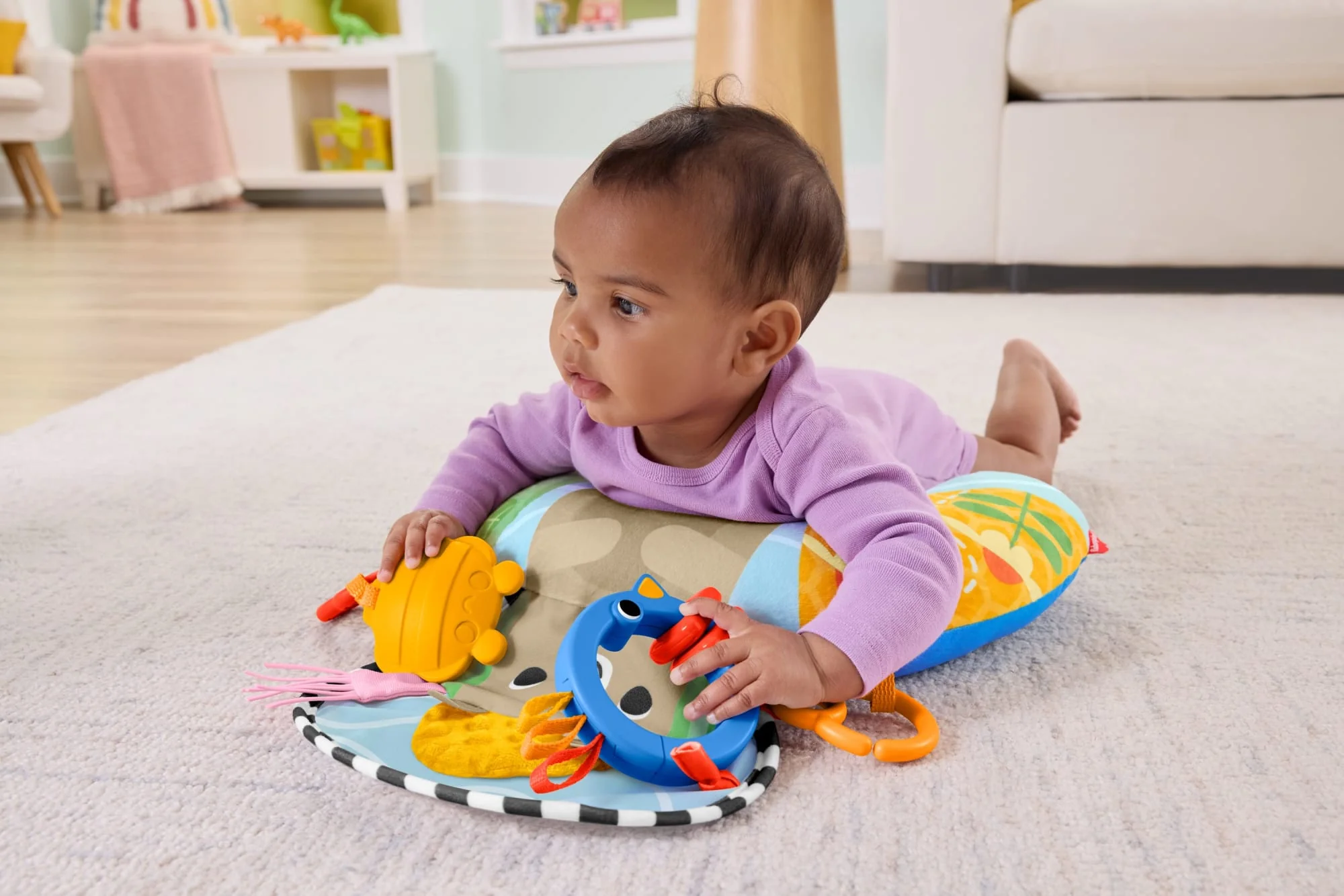 Fisher-Price Baby Juguete para Bebés Cojín Colorido de Actividades - Image 2