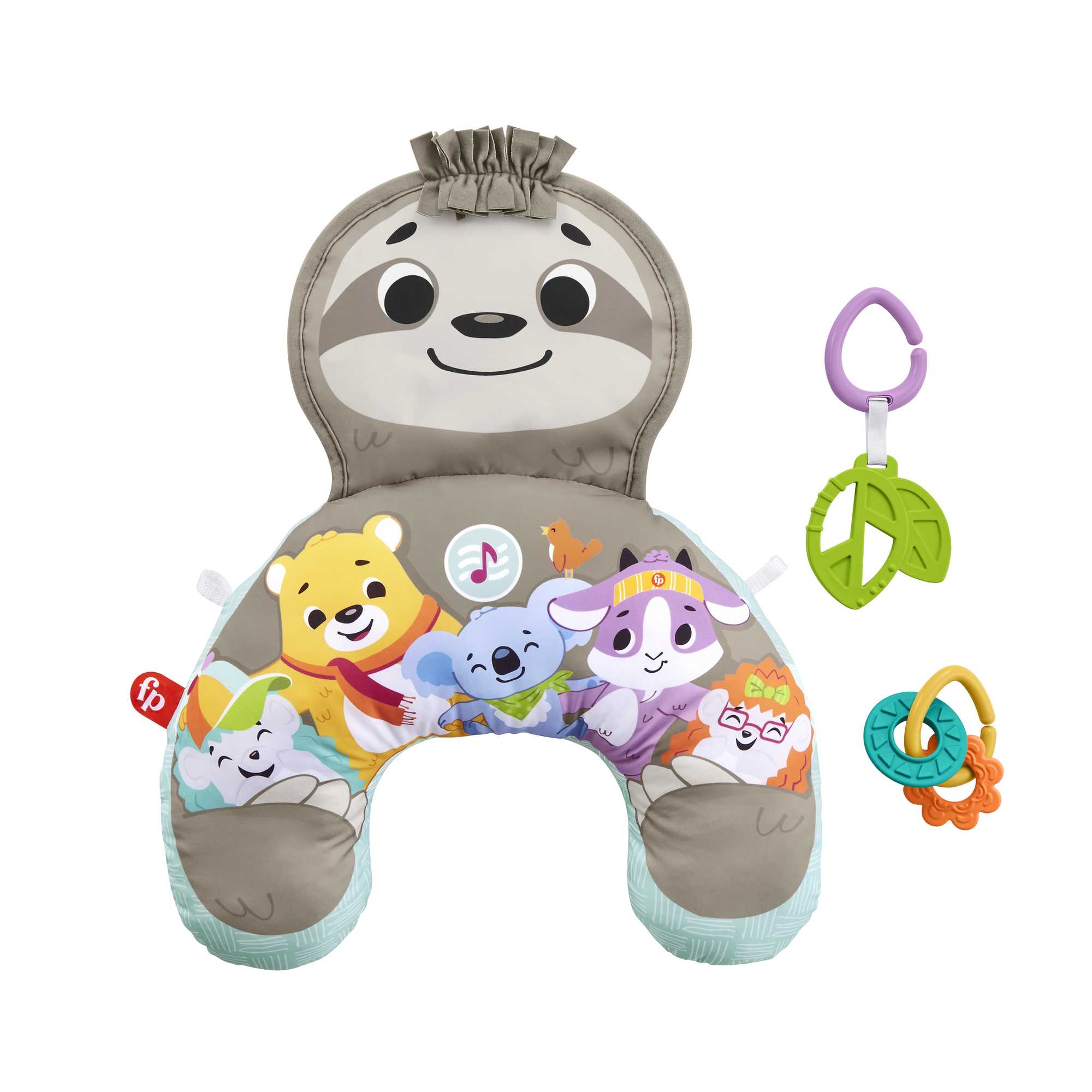 Fisher-Price Baby Juguete para Bebés Cojín de Actividades Oso Perezoso - Image 4