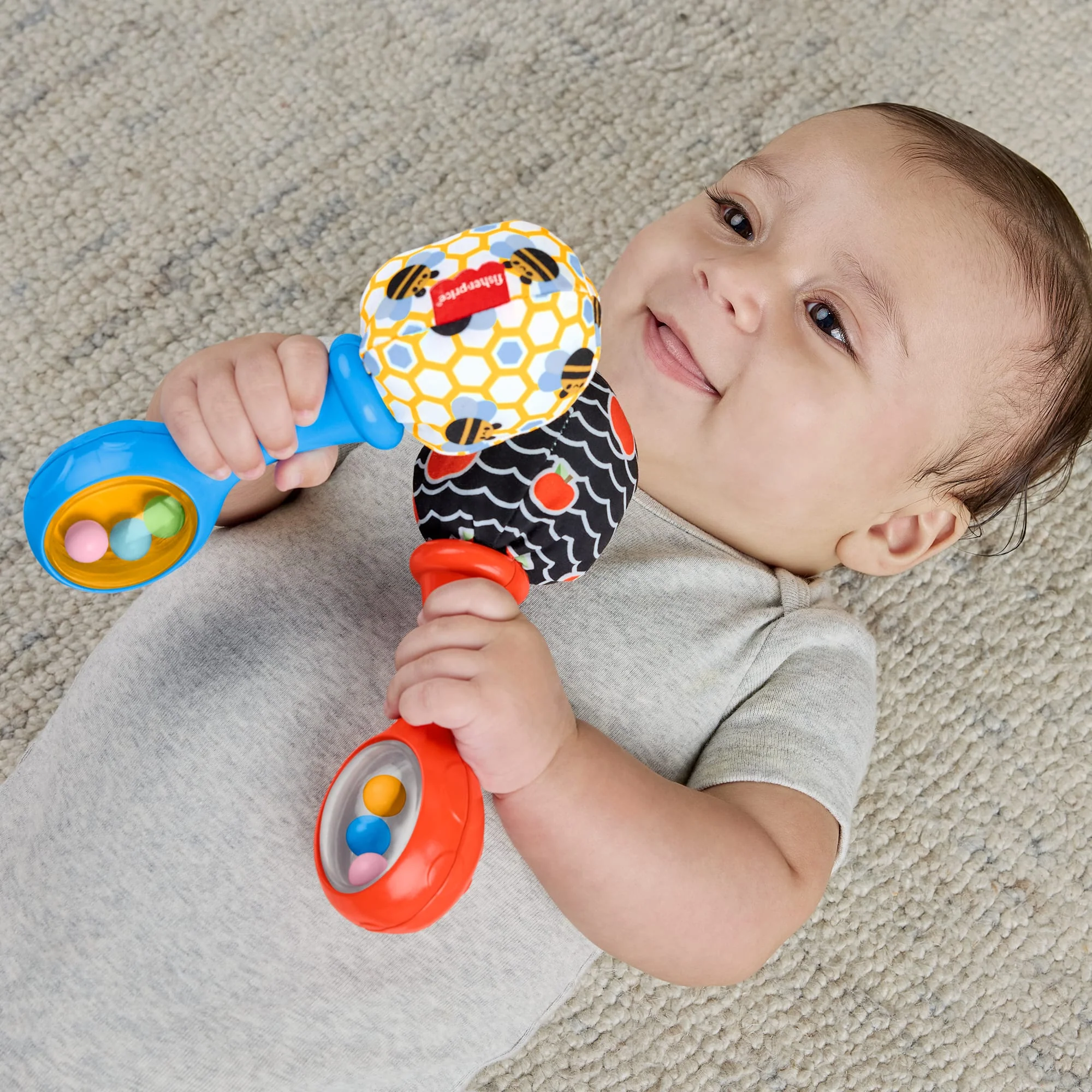 Fisher-Price Baby Juguete para Bebés maracas divertidas del bosque - Image 2