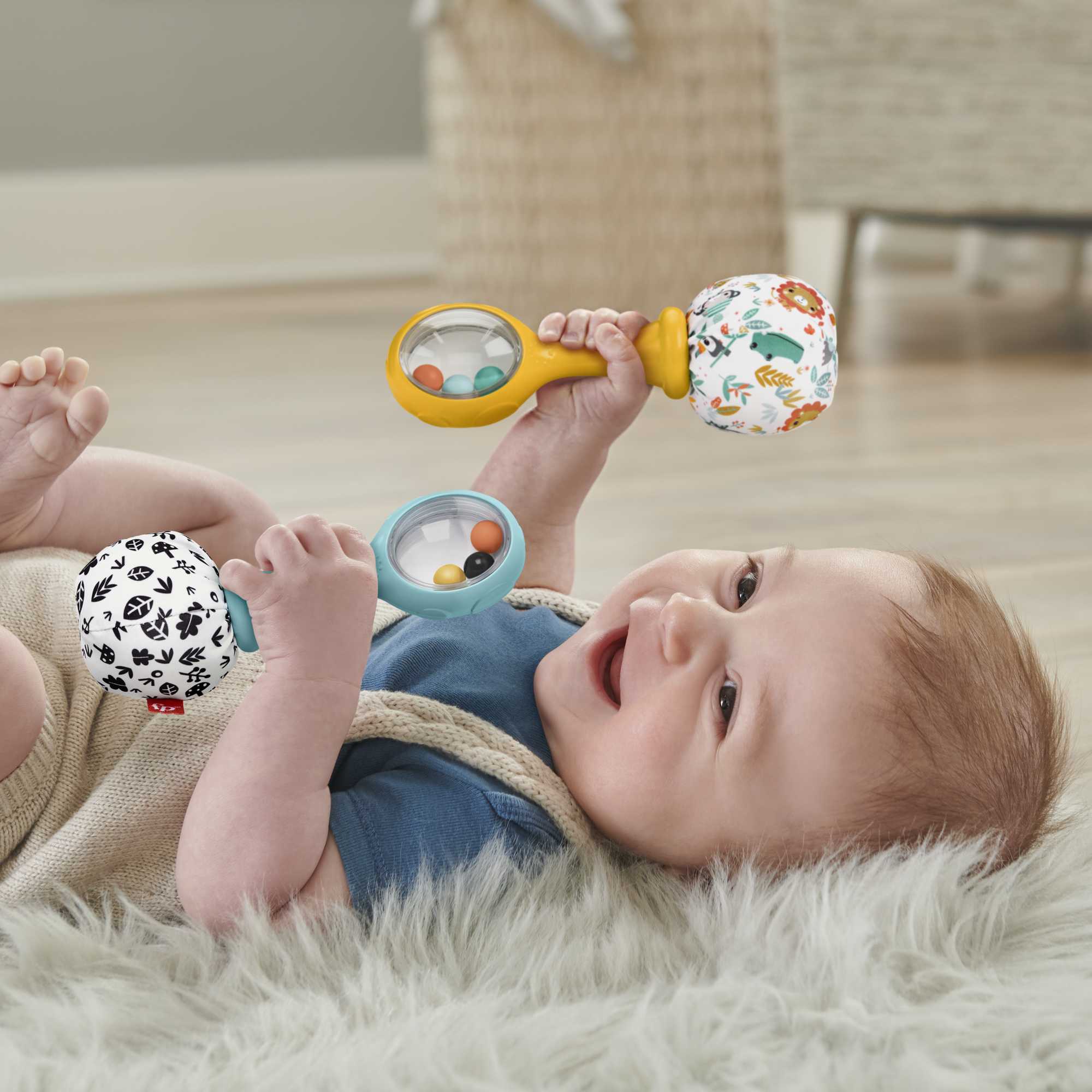 Fisher-Price Baby Sonaja para bebés maracas divertidas - Image 2