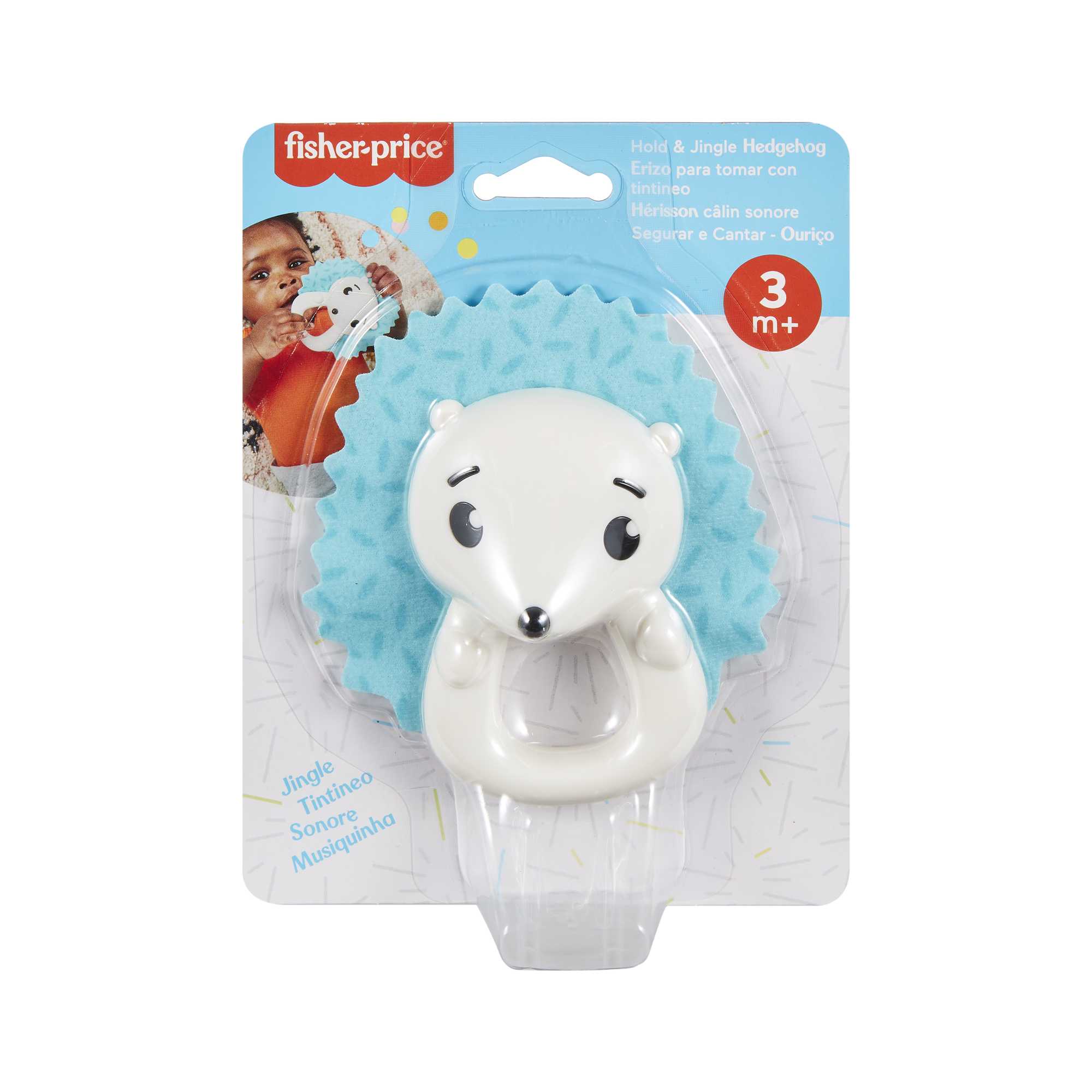 Fisher-Price Baby Sonaja para Bebés Sensimals Erizo - Image 6