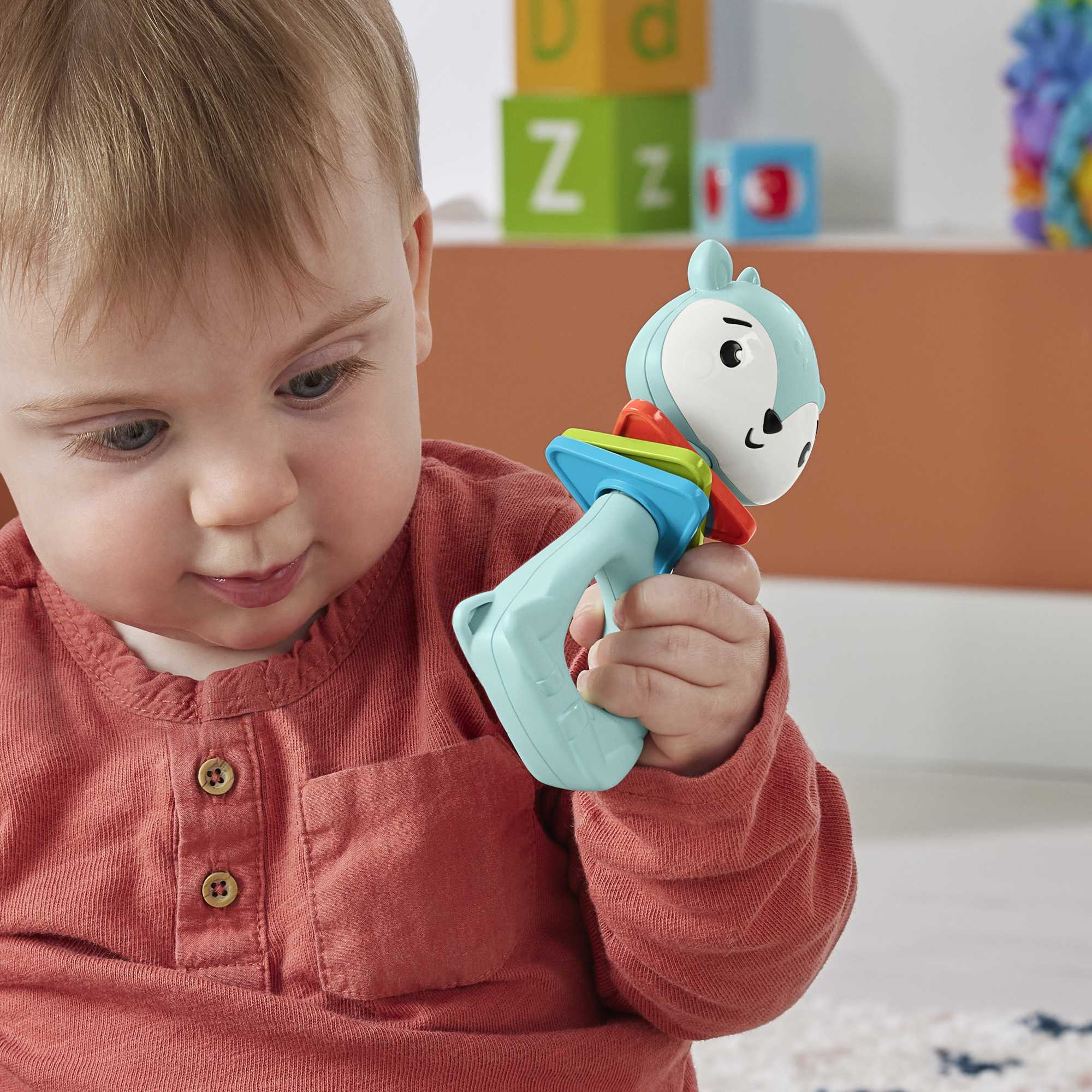 Fisher-Price Baby Sonaja para Bebés Sensimals Venado - Image 3