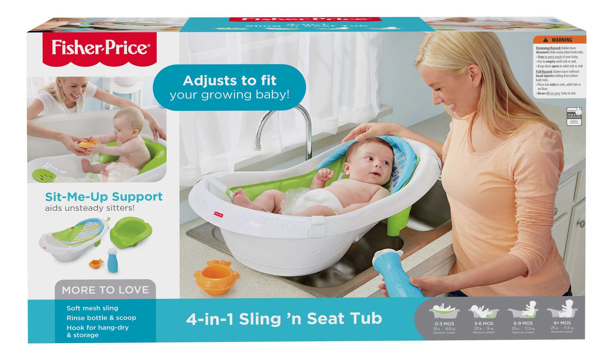 Fisher-Price Baignoire Évolutive 4 en 1 - Image 6