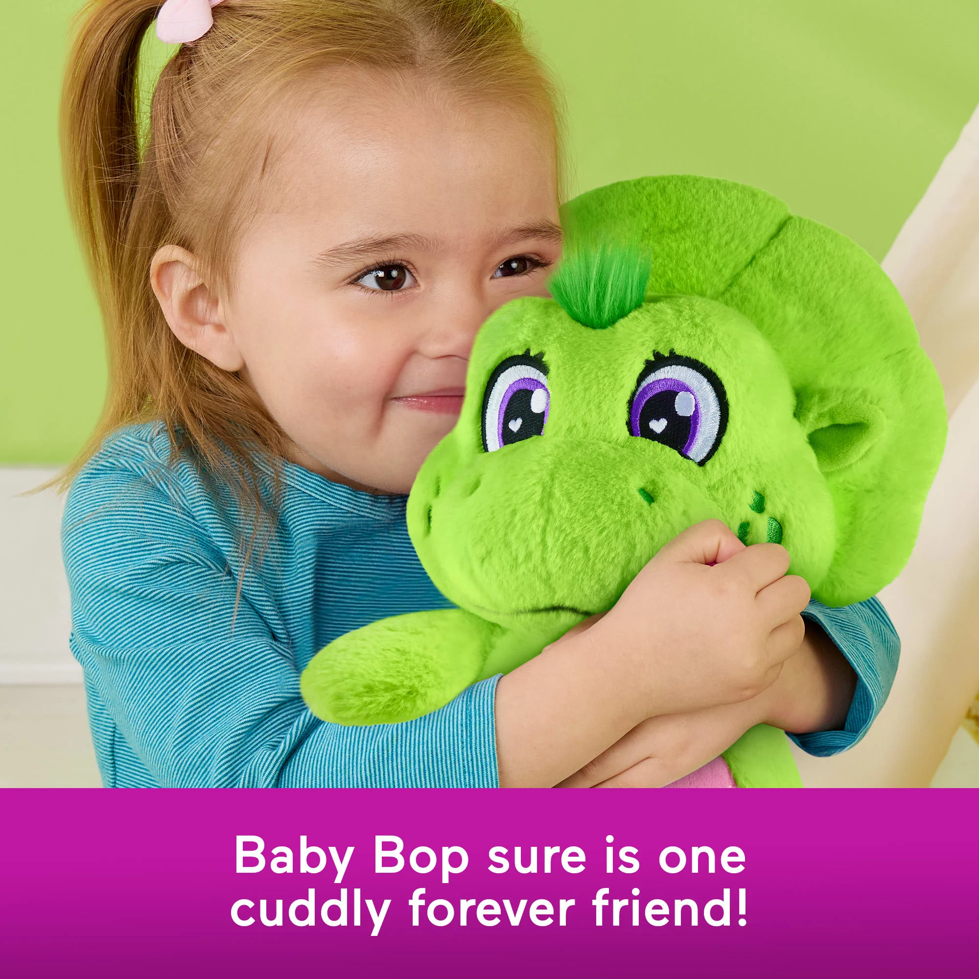 Fisher-Price Barney's World Baby Bop Plush, 12-inch Figure, Soft & Cuddly Texture - Image 3