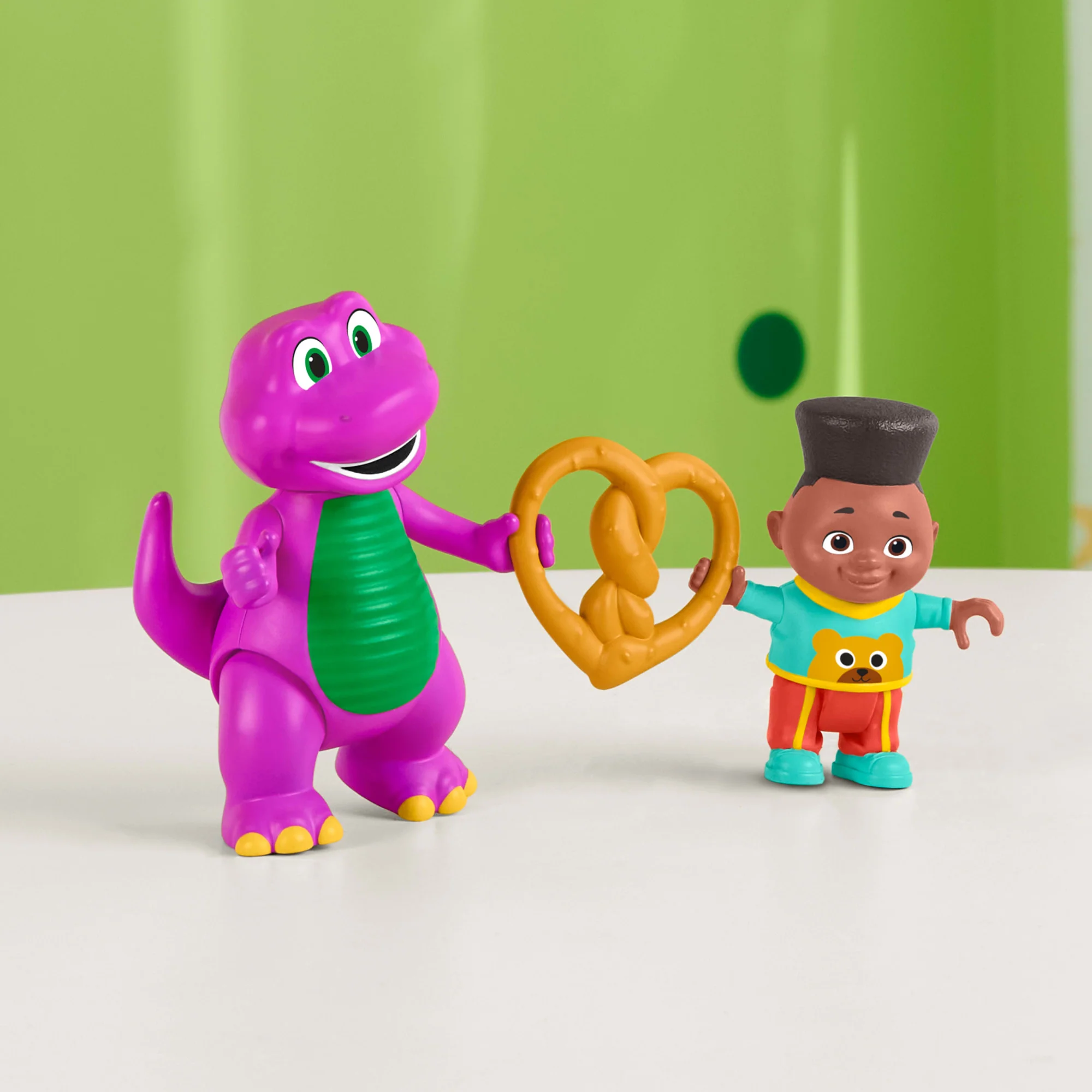 Fisher-Price  Barney'S World  David Ami de Barney et Barney - Image 3